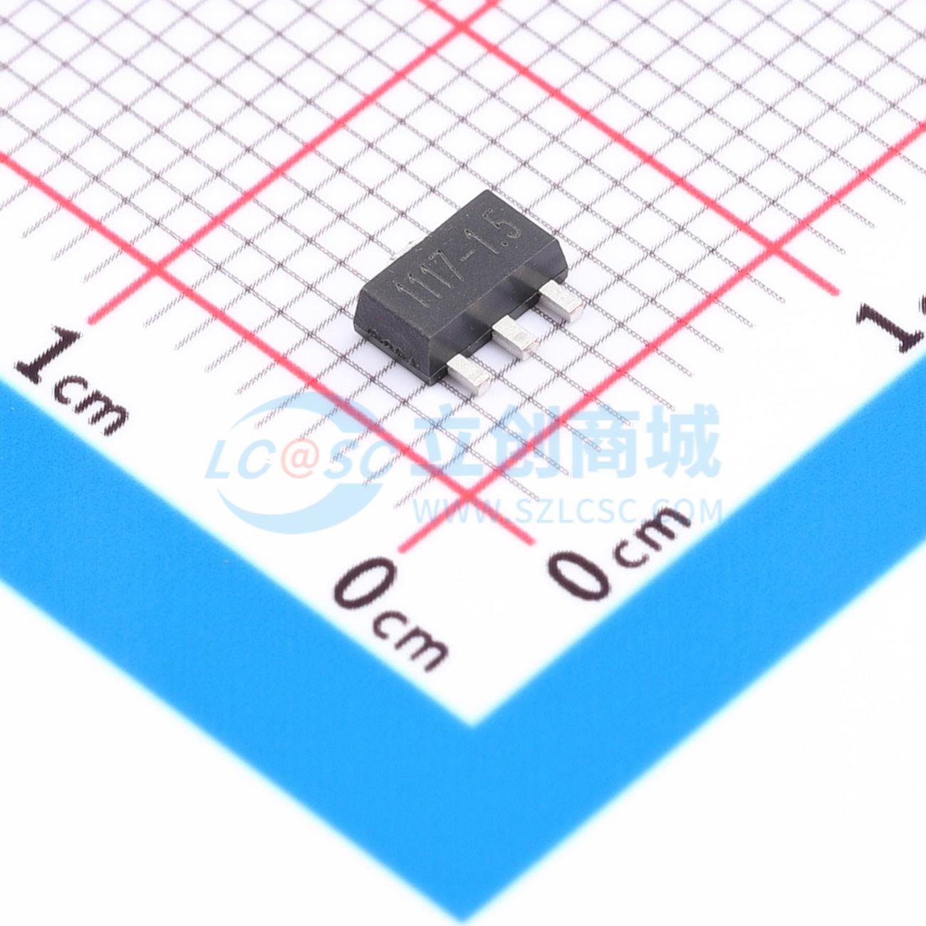 点击查看大图 LM1117-1.5V实物图