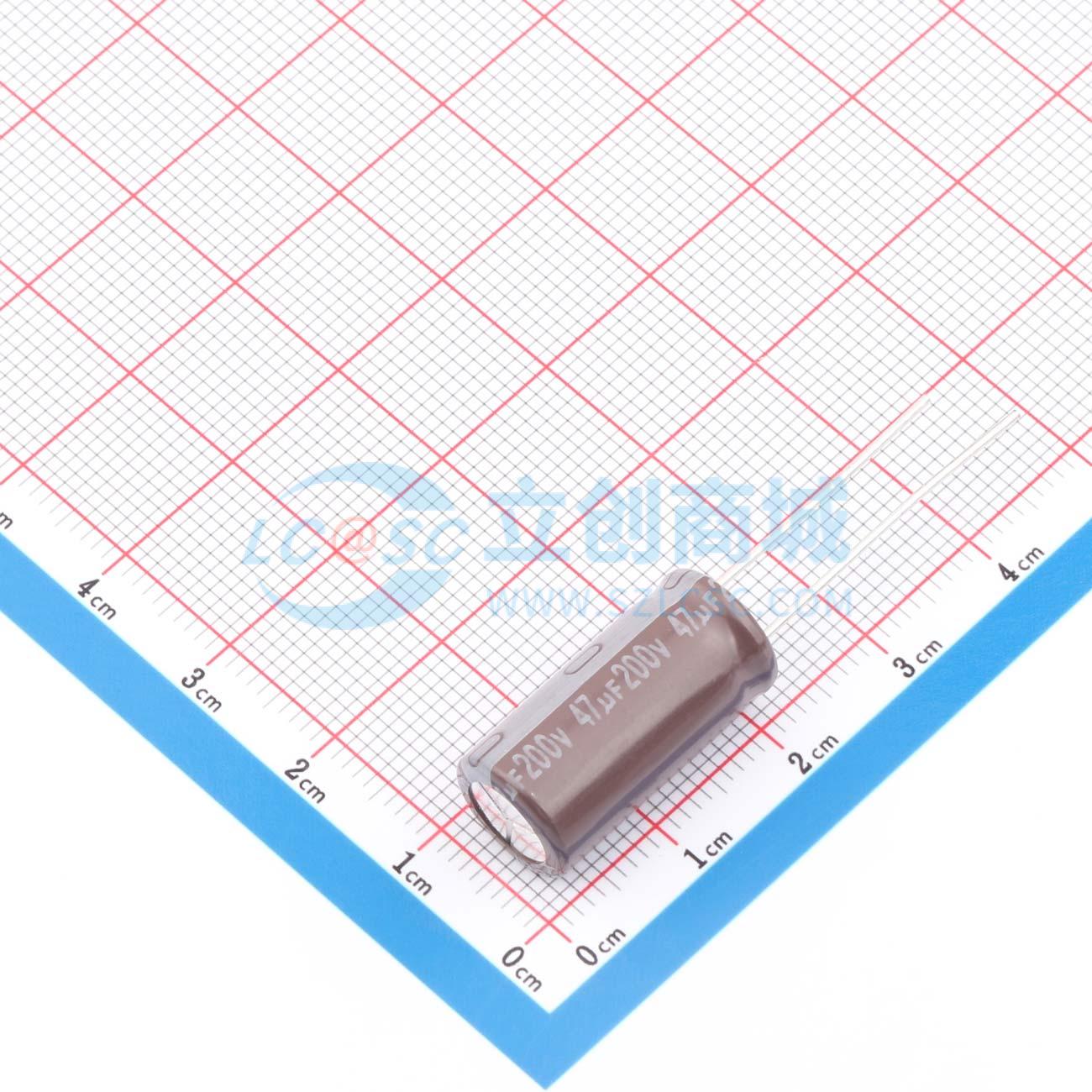 点击查看大图 LKEE2002D470MF实物图