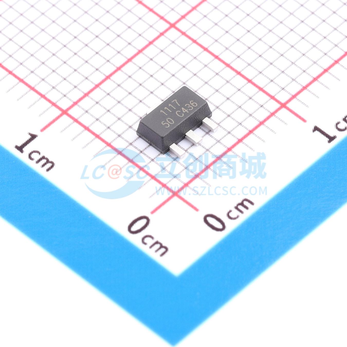 点击查看大图 LM1117-5.0V实物图