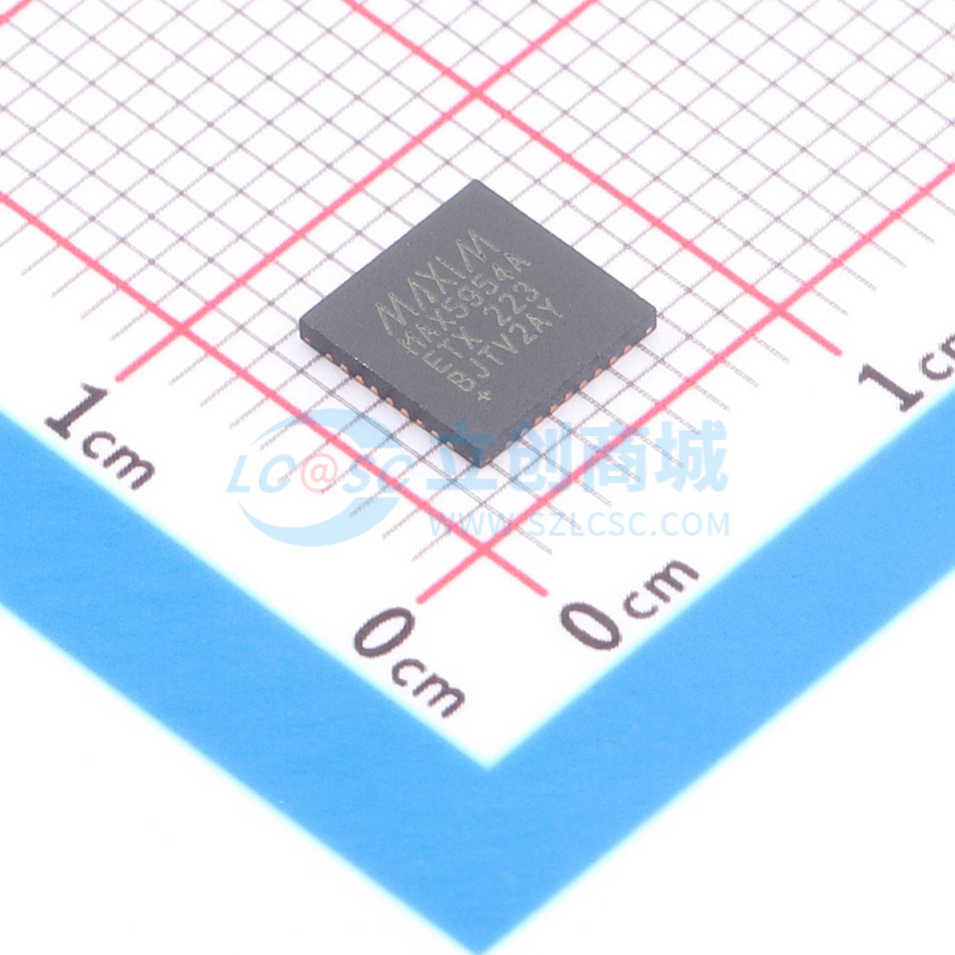 点击查看大图 MAX5954AETX+实物图