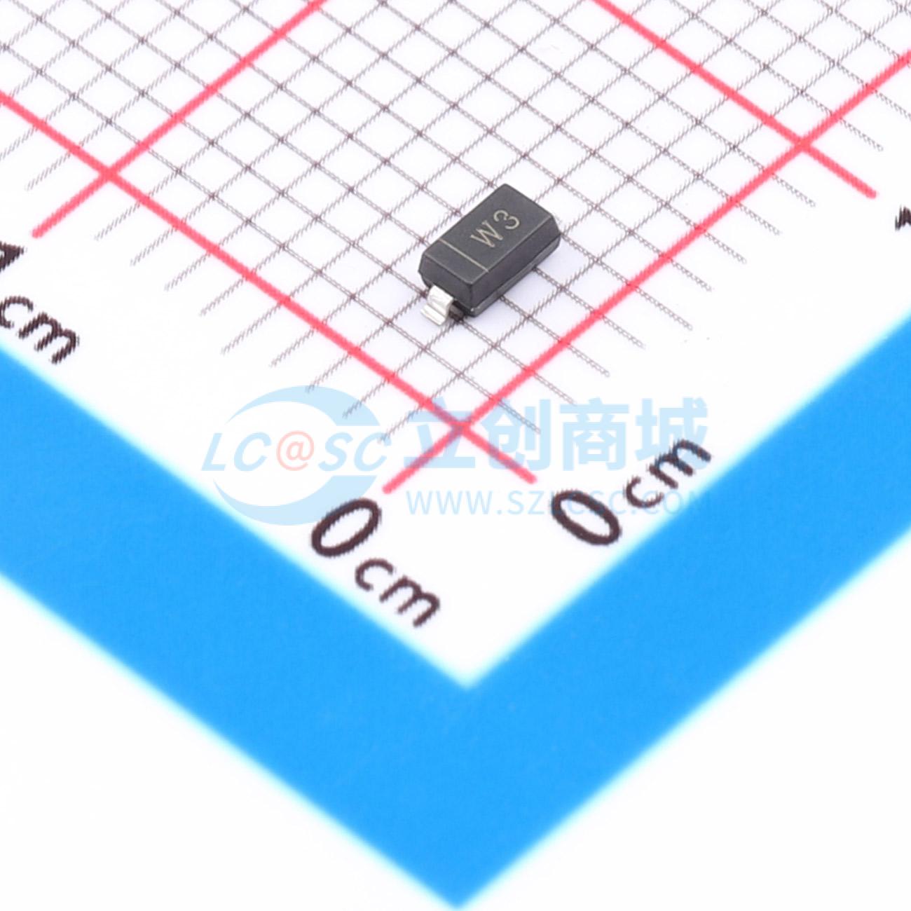 点击查看大图 BZT52C3V3实物图