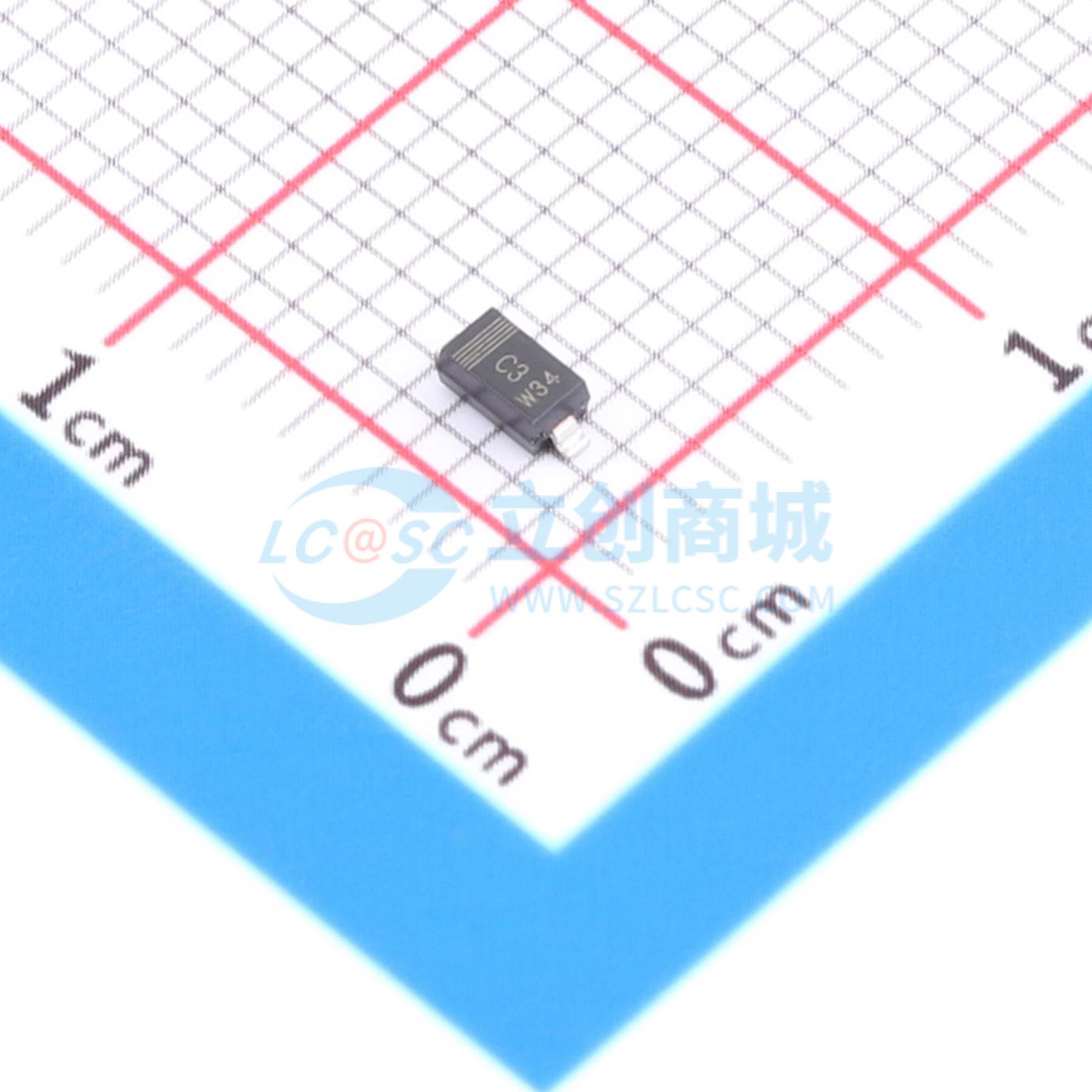点击查看大图 BZT52-C3V0X实物图