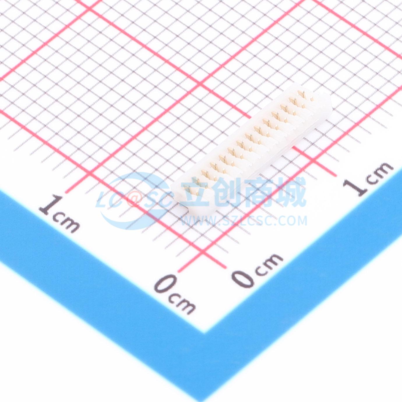 点击查看大图 WAFER-0.8-14PJK-CPW实物图