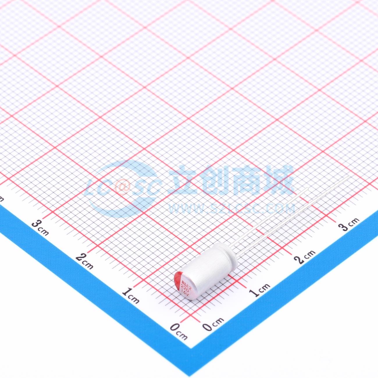 点击查看大图 RYE216V220UF5*9实物图