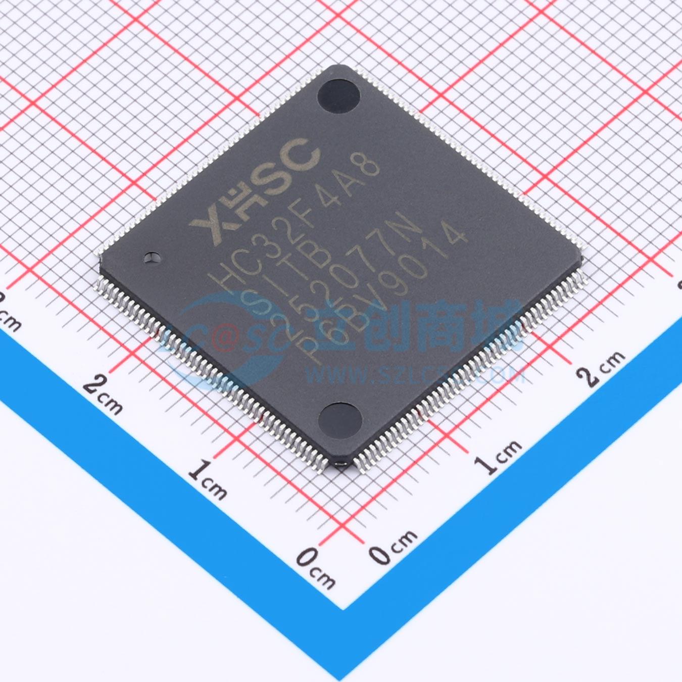 点击查看大图 HC32F4A8SITB-LQFP176实物图