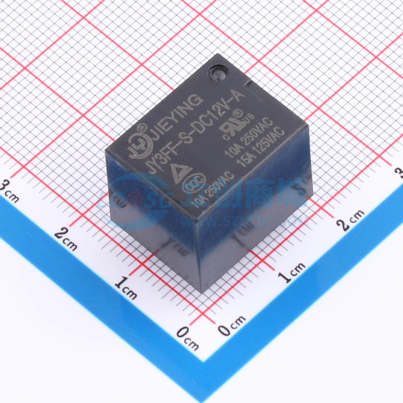 点击查看大图 JY3FF-S-DC12V-A实物图