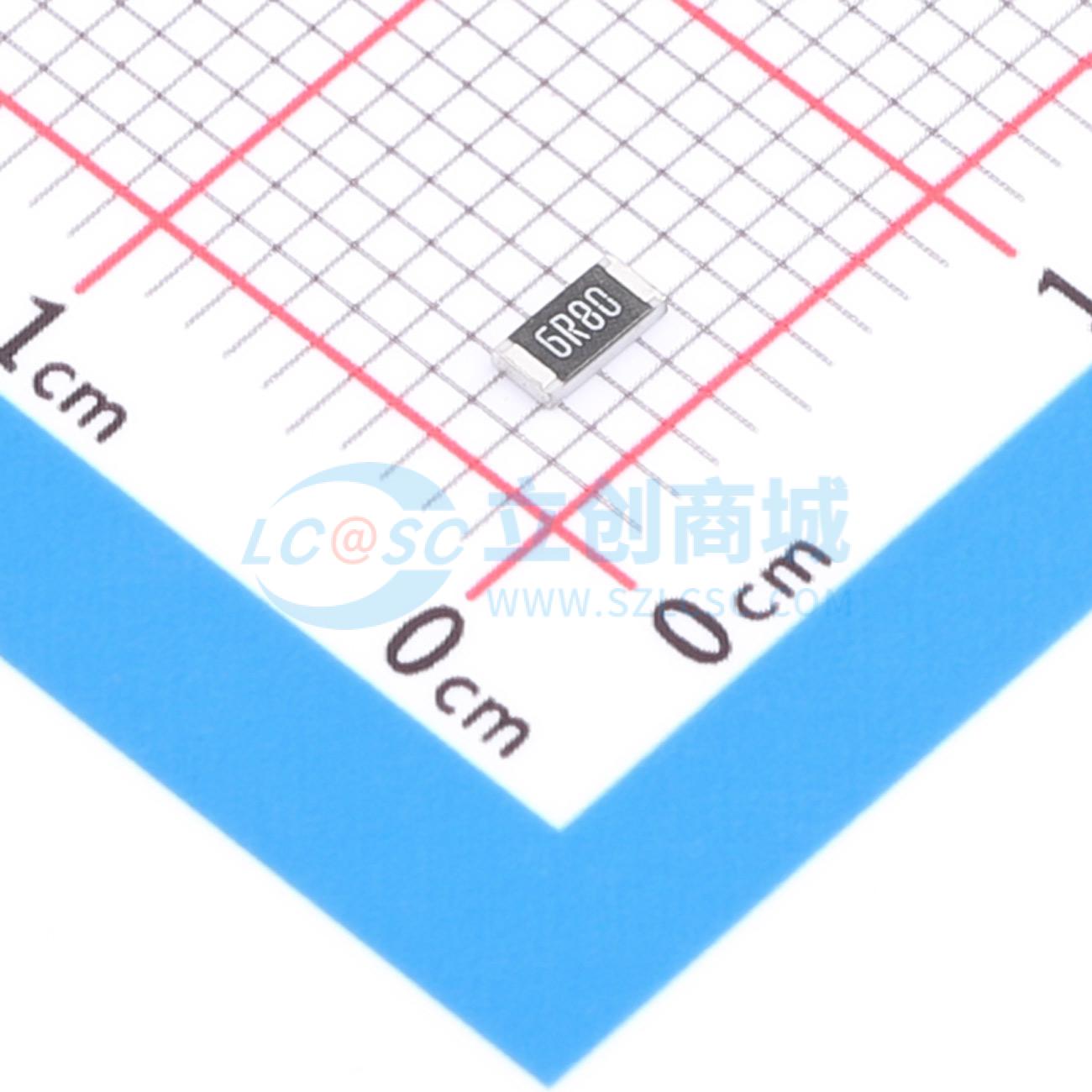 点击查看大图 RI1206L6R80FT实物图
