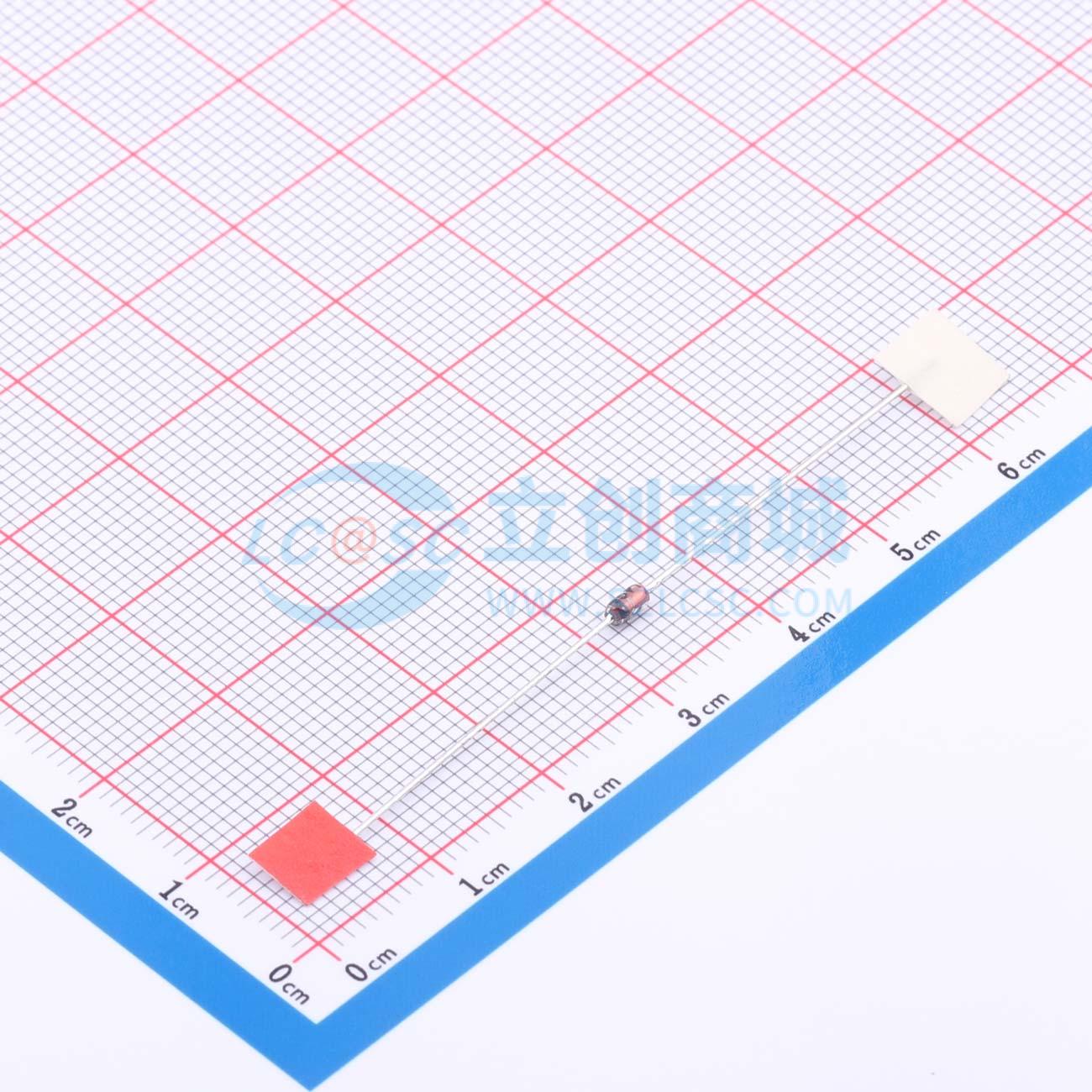 点击查看大图 BZX79C5V1-T50A实物图
