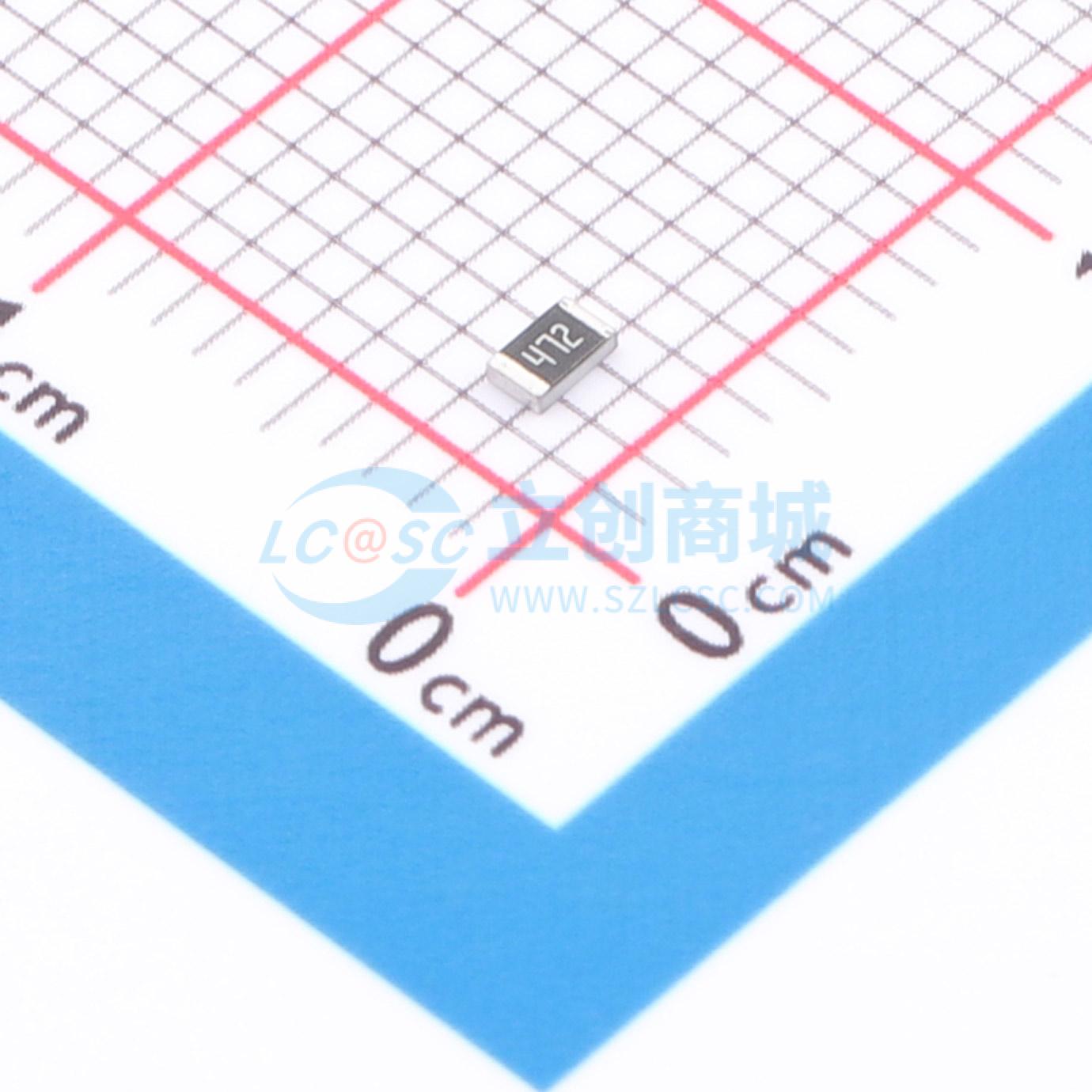 点击查看大图 RI0805L472JT实物图