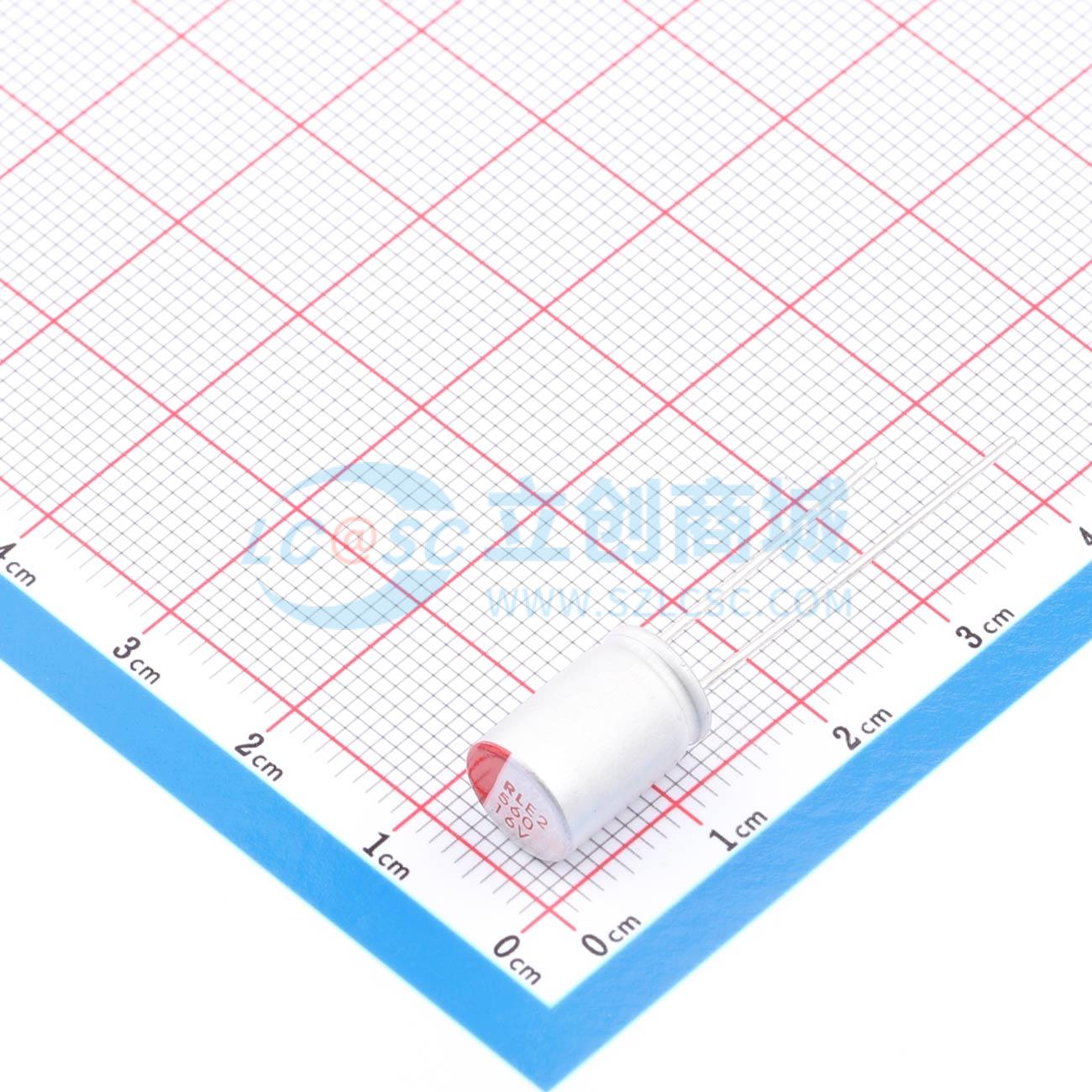 点击查看大图 RYE216V560UF8*12实物图