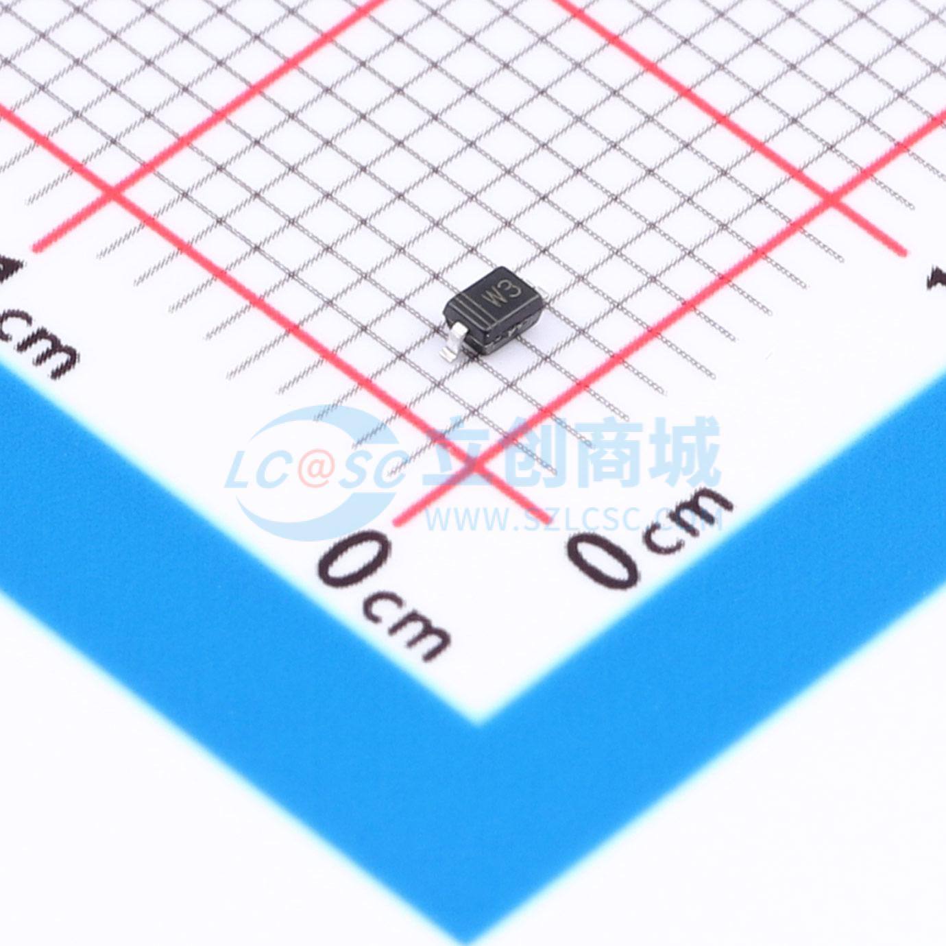 点击查看大图 BZT52C3V3S实物图
