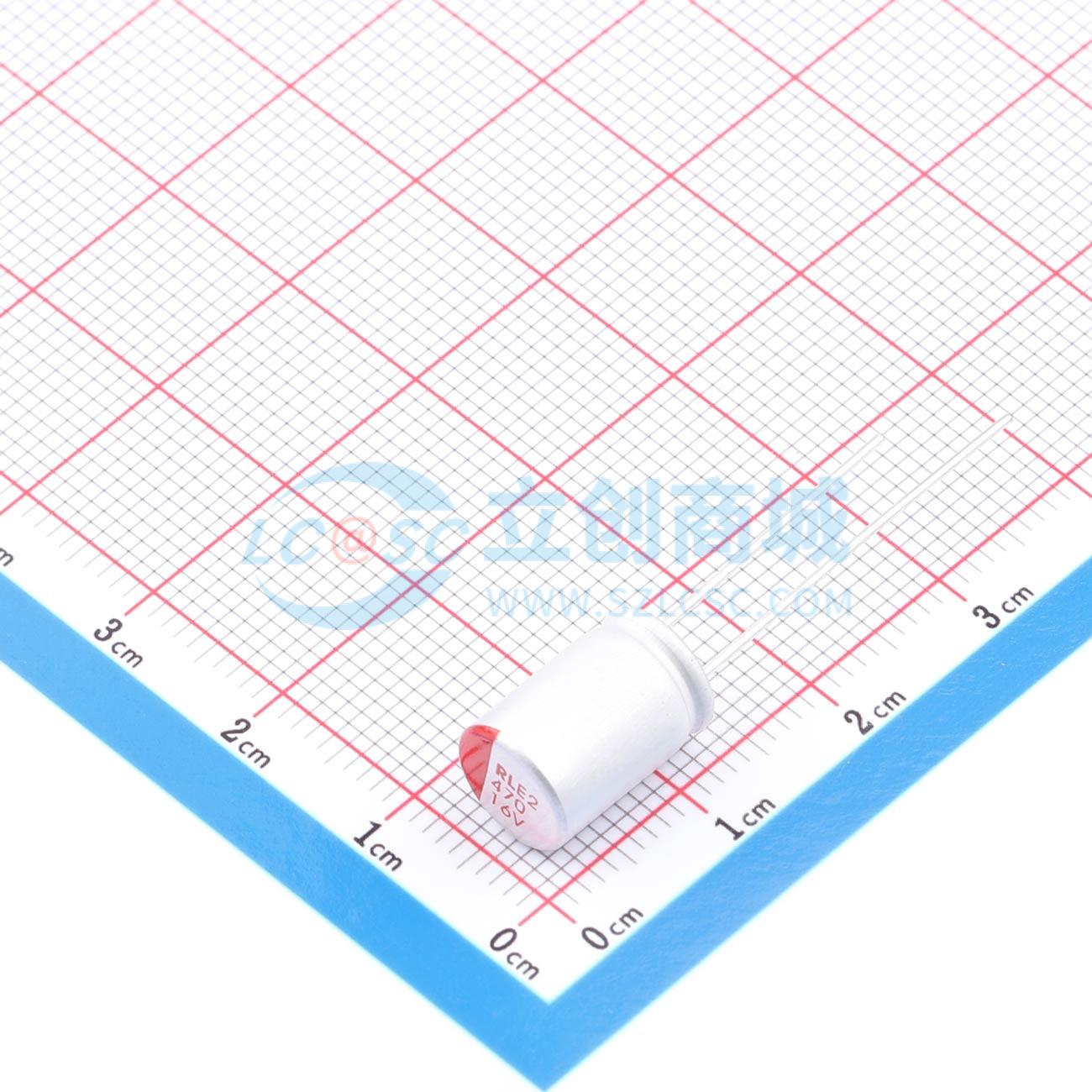 点击查看大图 RYE216V470UF8*12实物图