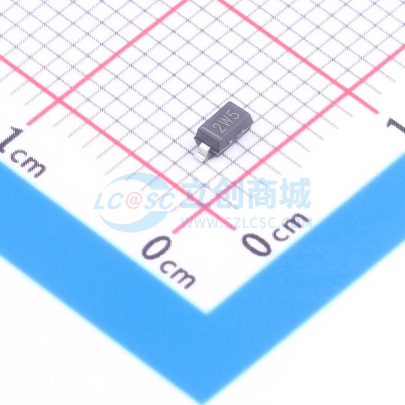 点击查看大图 BZT52B3V9实物图
