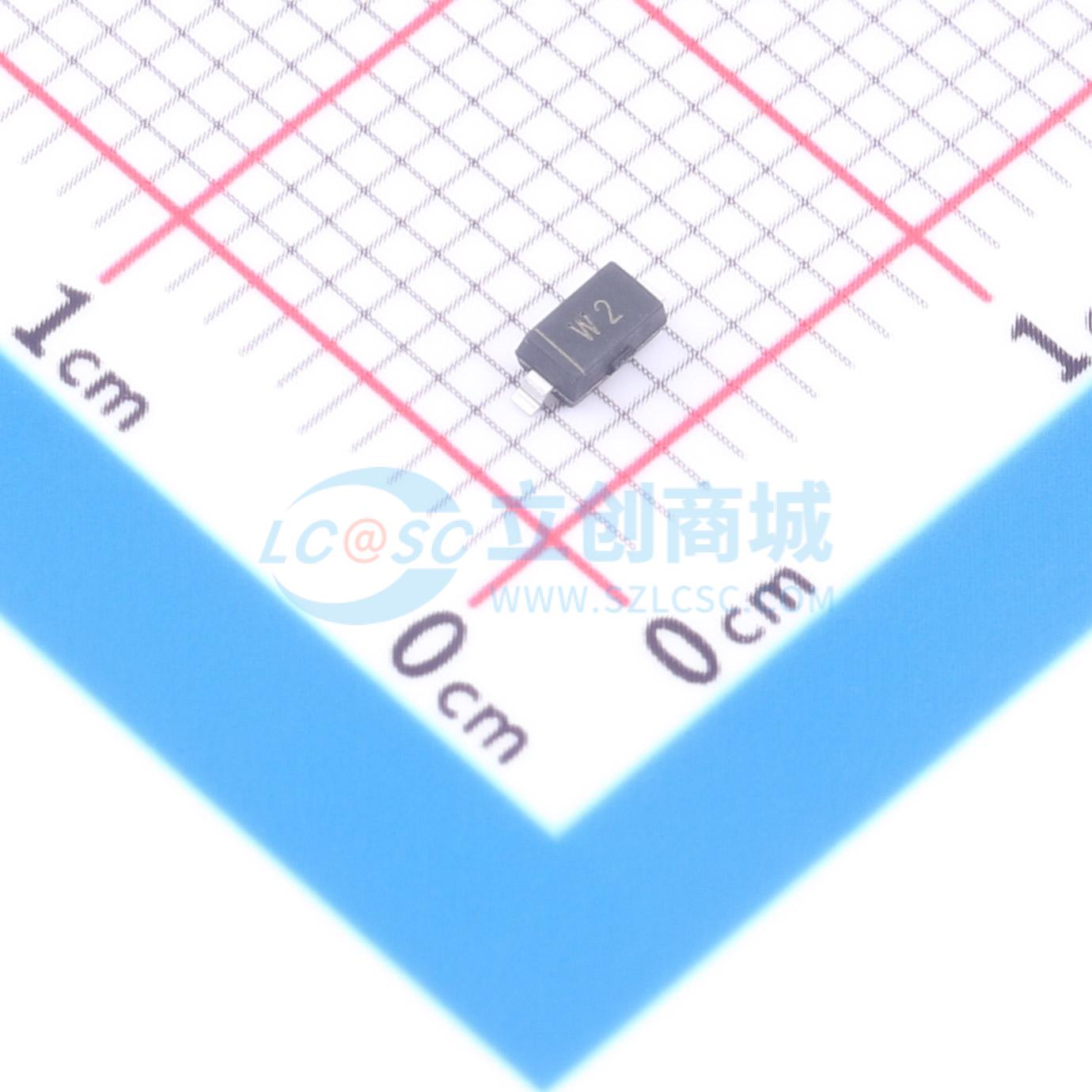 点击查看大图 BZT52C3V0实物图