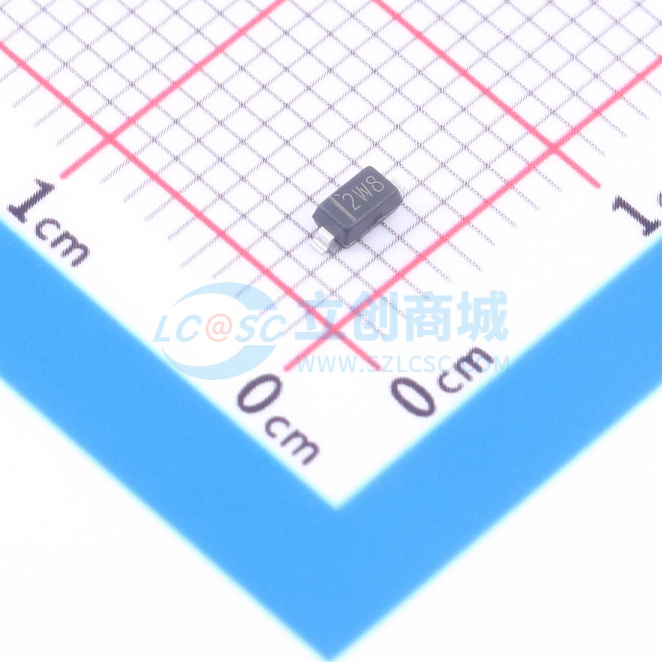 点击查看大图 BZT52B5V1实物图