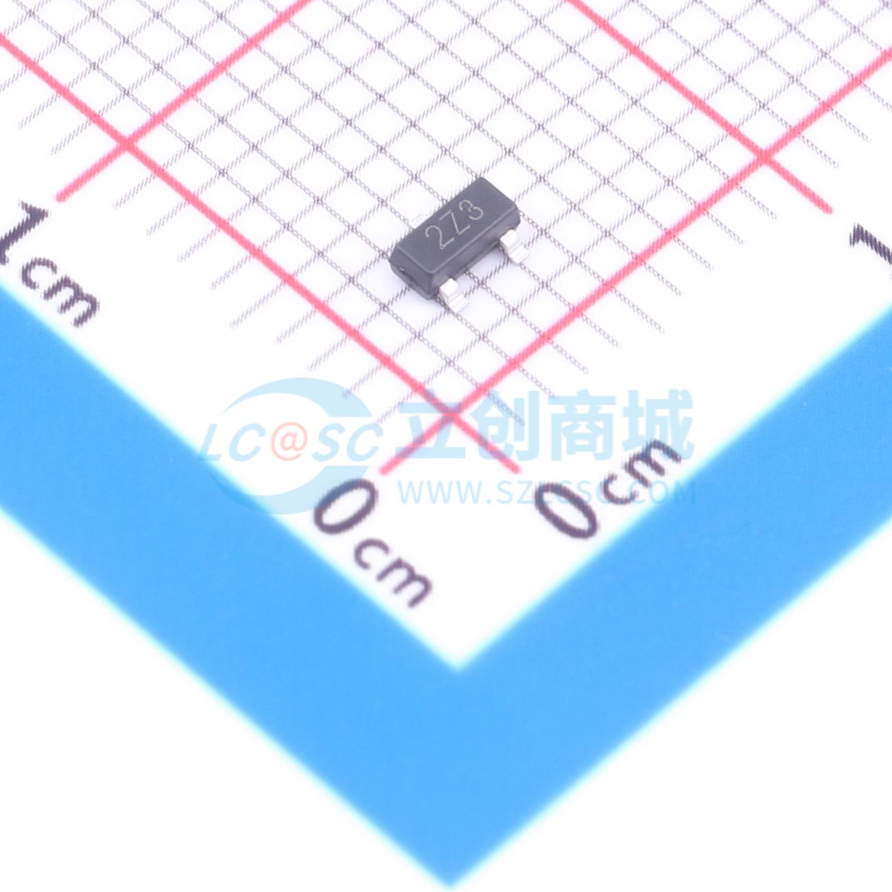 点击查看大图 BZX84B5V6实物图