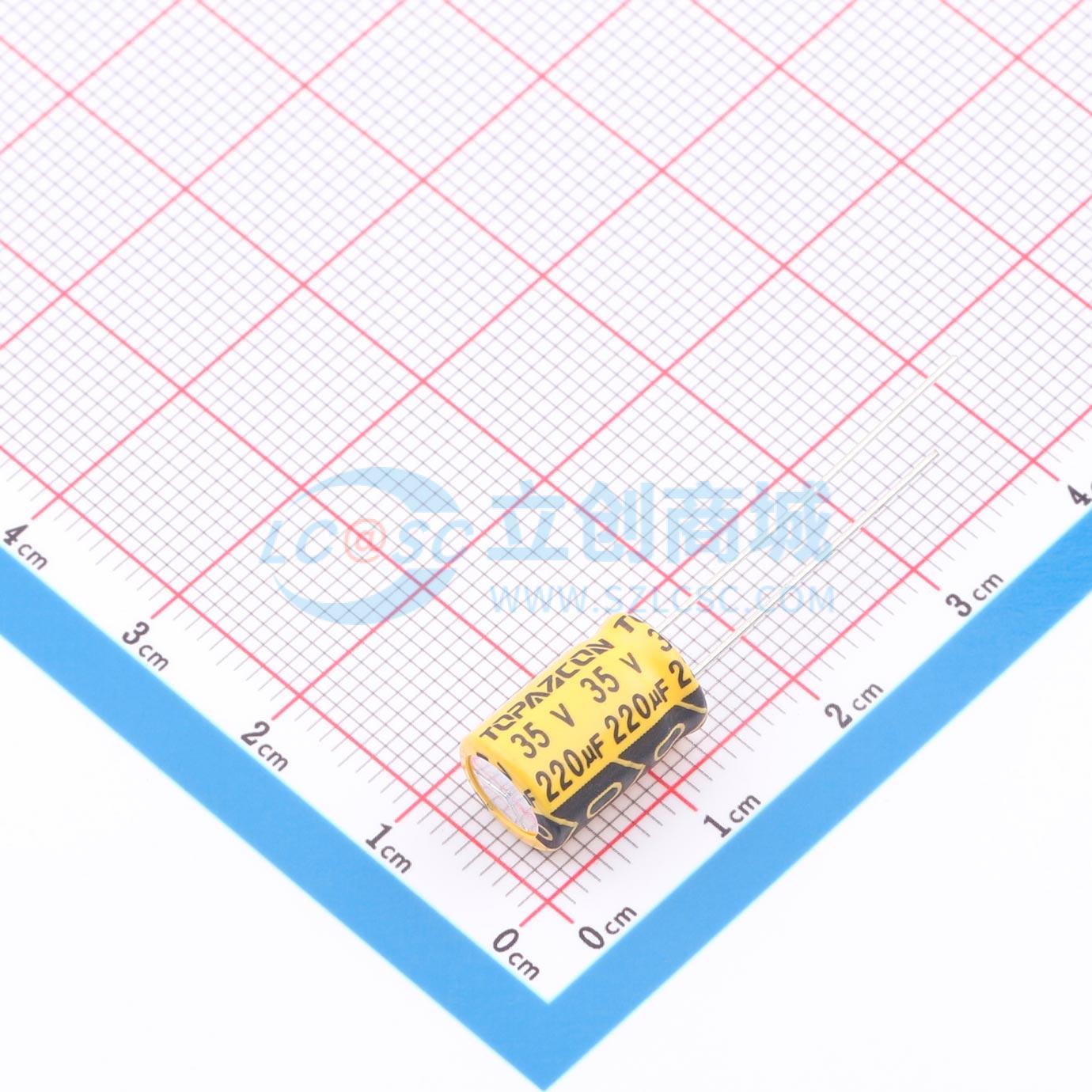 点击查看大图 ELJ1V221M081200Y实物图