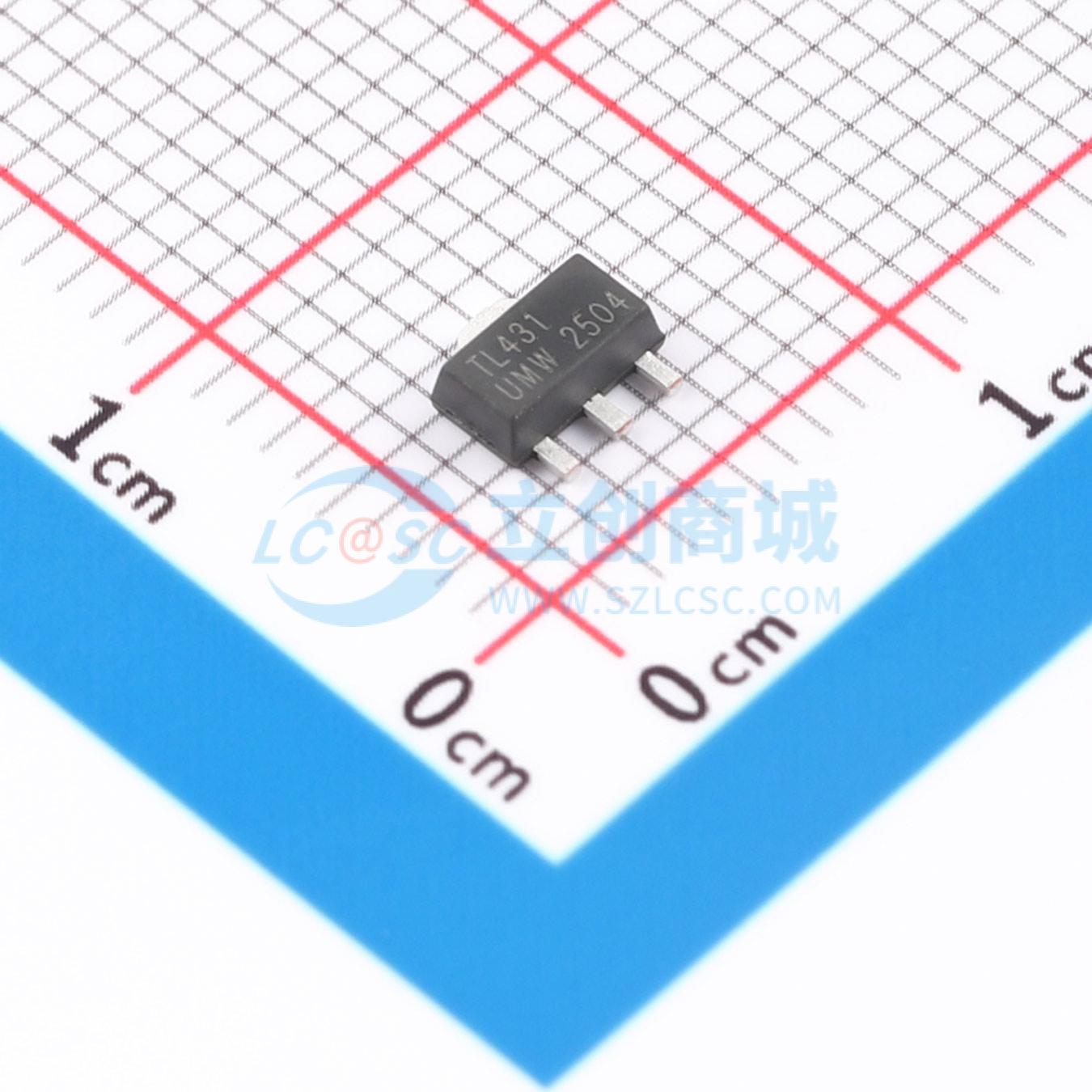 点击查看大图 TL431AIPK(UMW)实物图