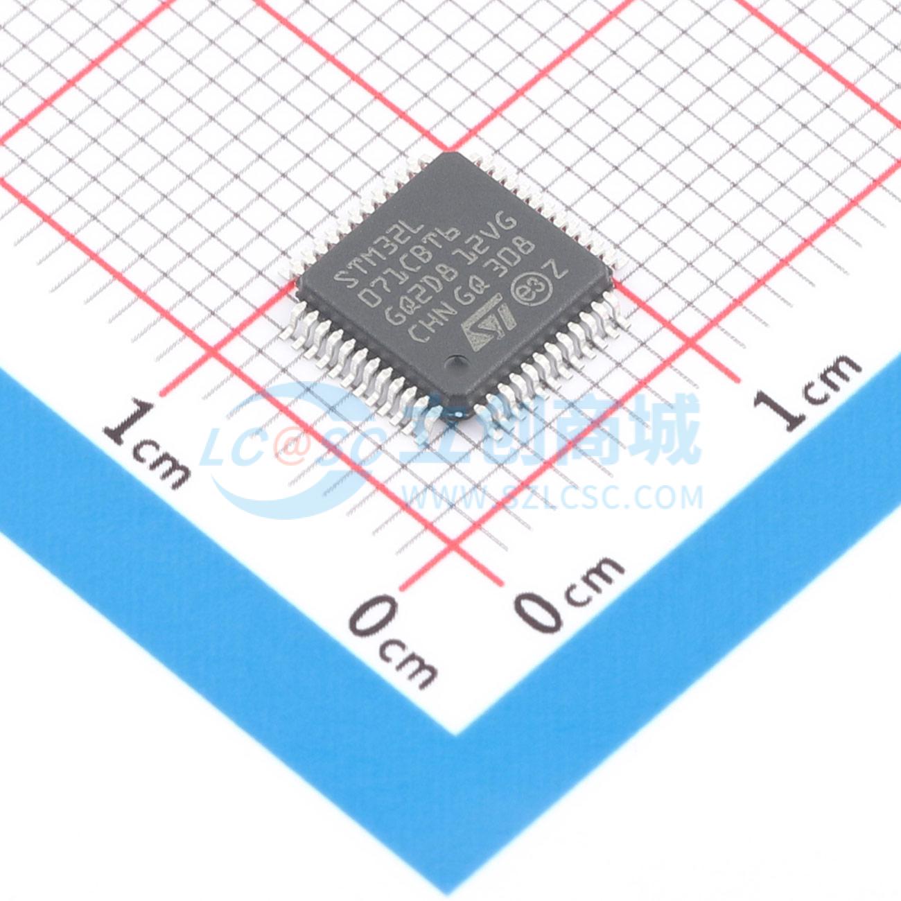点击查看大图 STM32L071CBT6TR实物图