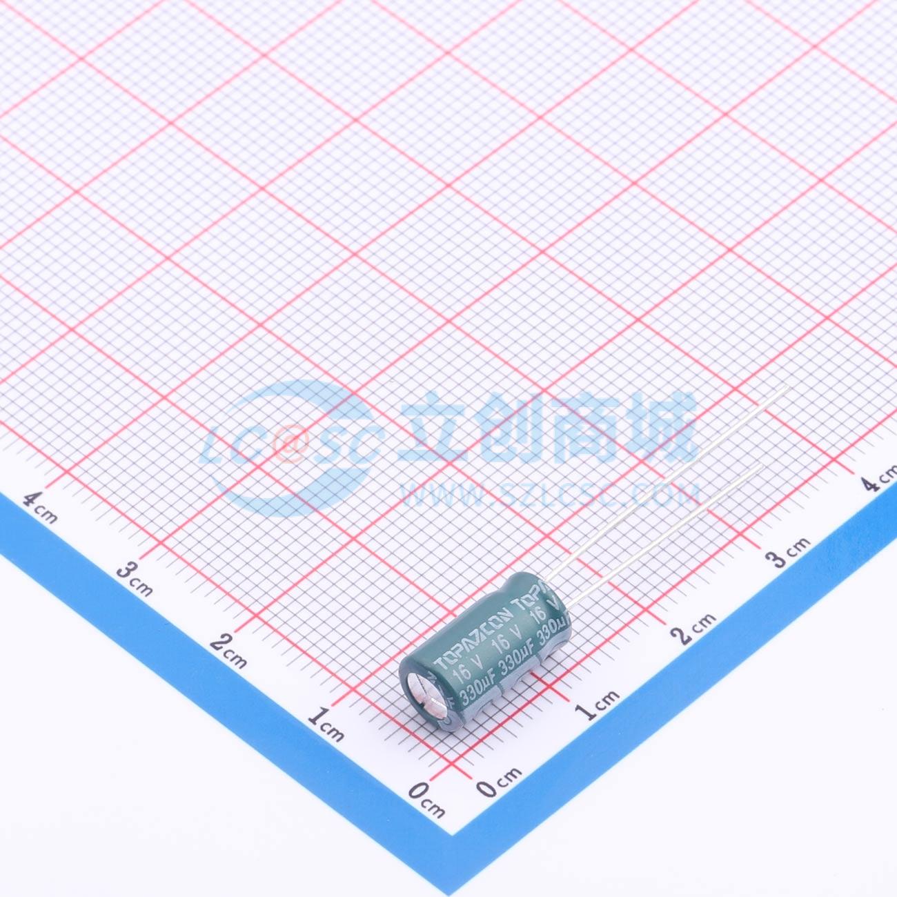 点击查看大图 ELF1C331M061200I实物图