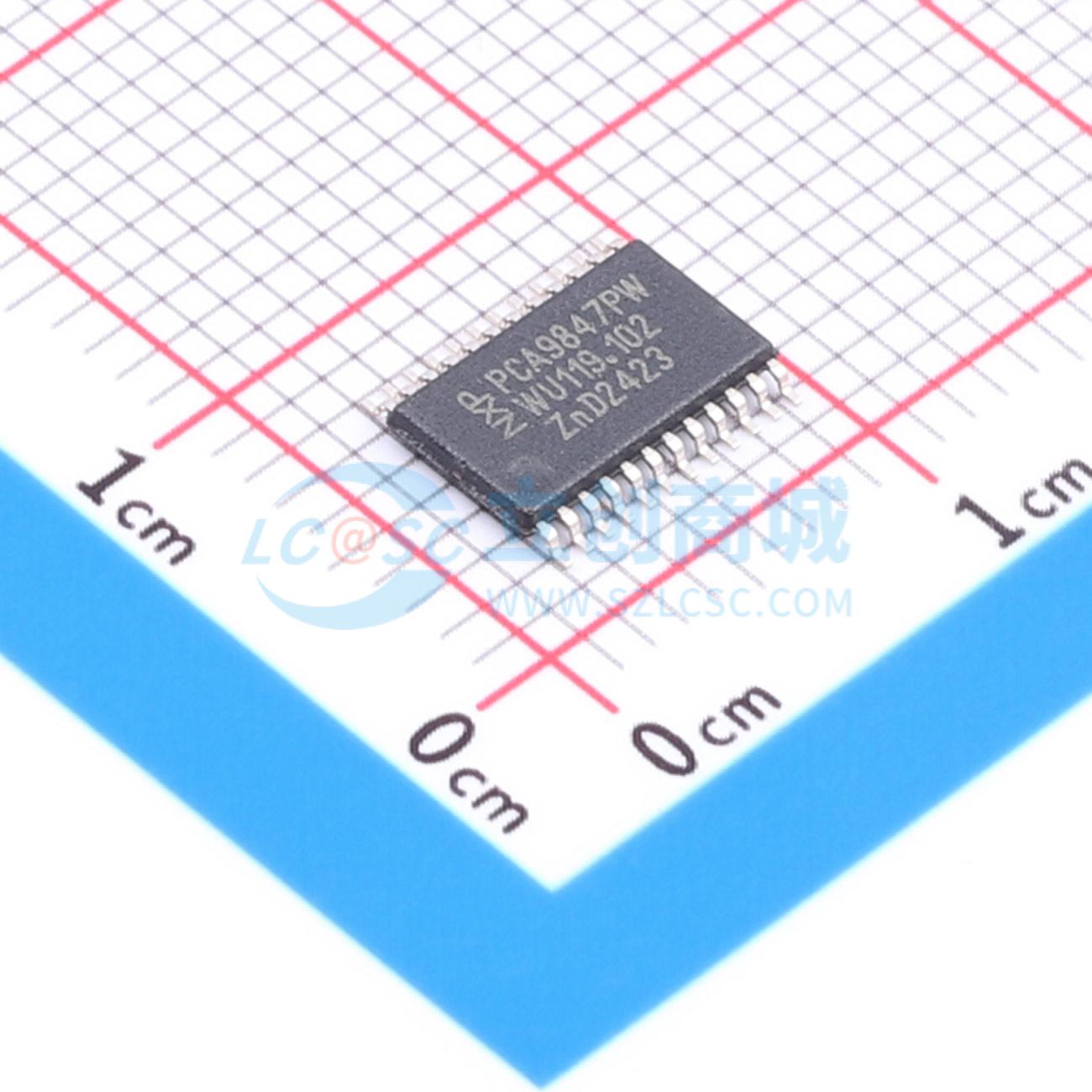 点击查看大图 PCA9847PWJ实物图