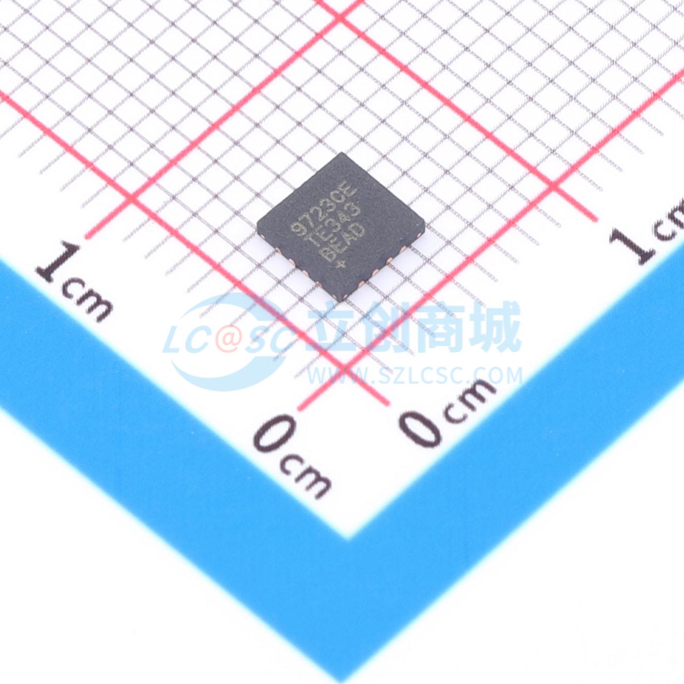 点击查看大图 MAX9723CETE+实物图