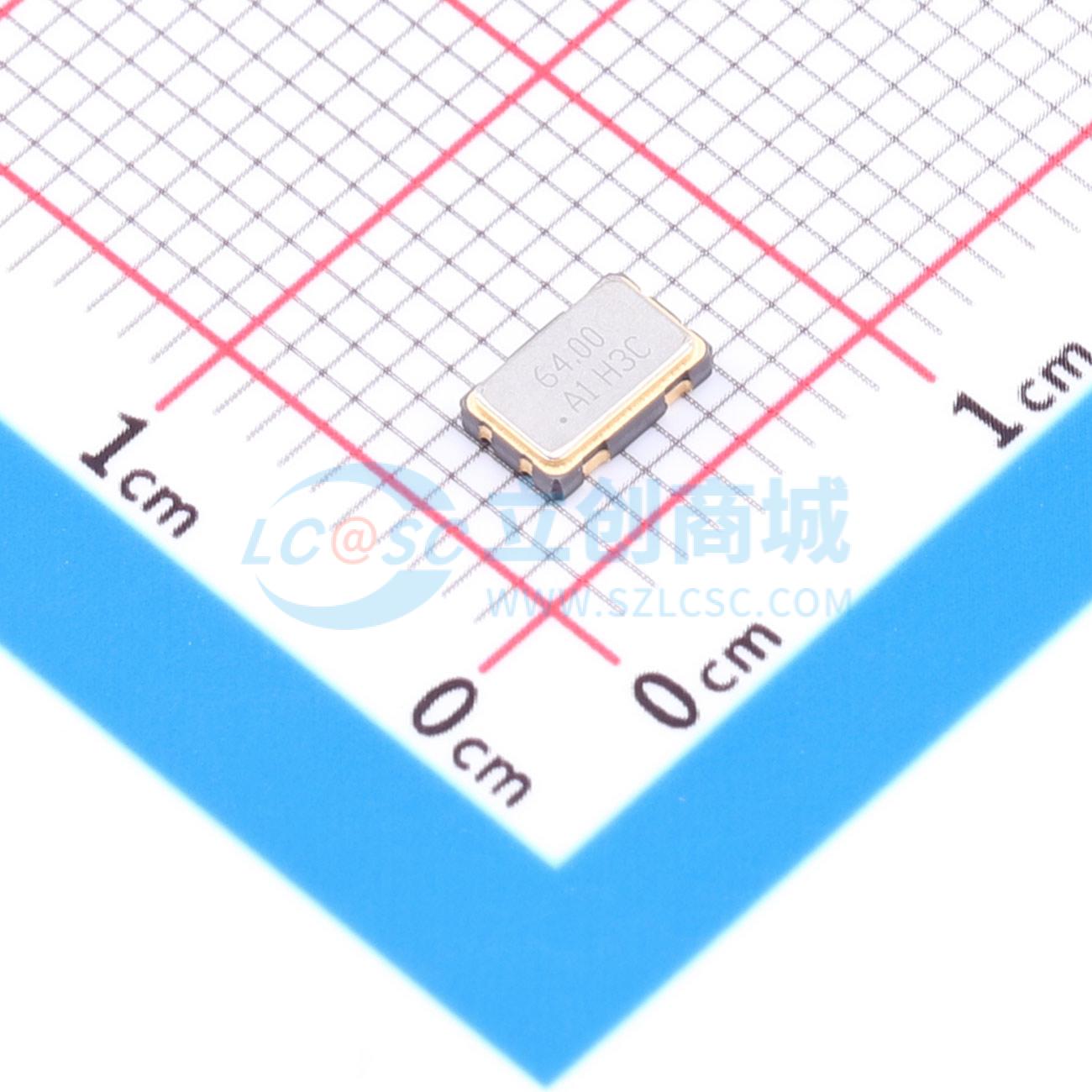 点击查看大图 ASFL1-64.000MHZ-L-T实物图