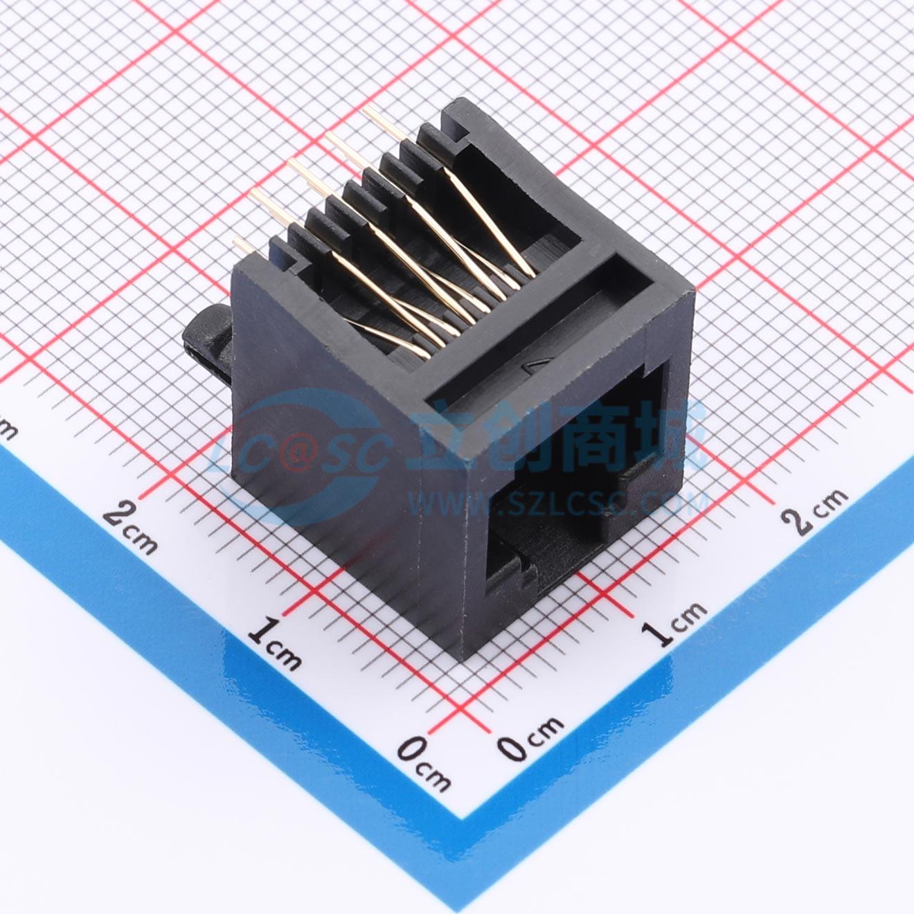点击查看大图 LAIL-RJ45-LED0-BN-01G-ZC实物图