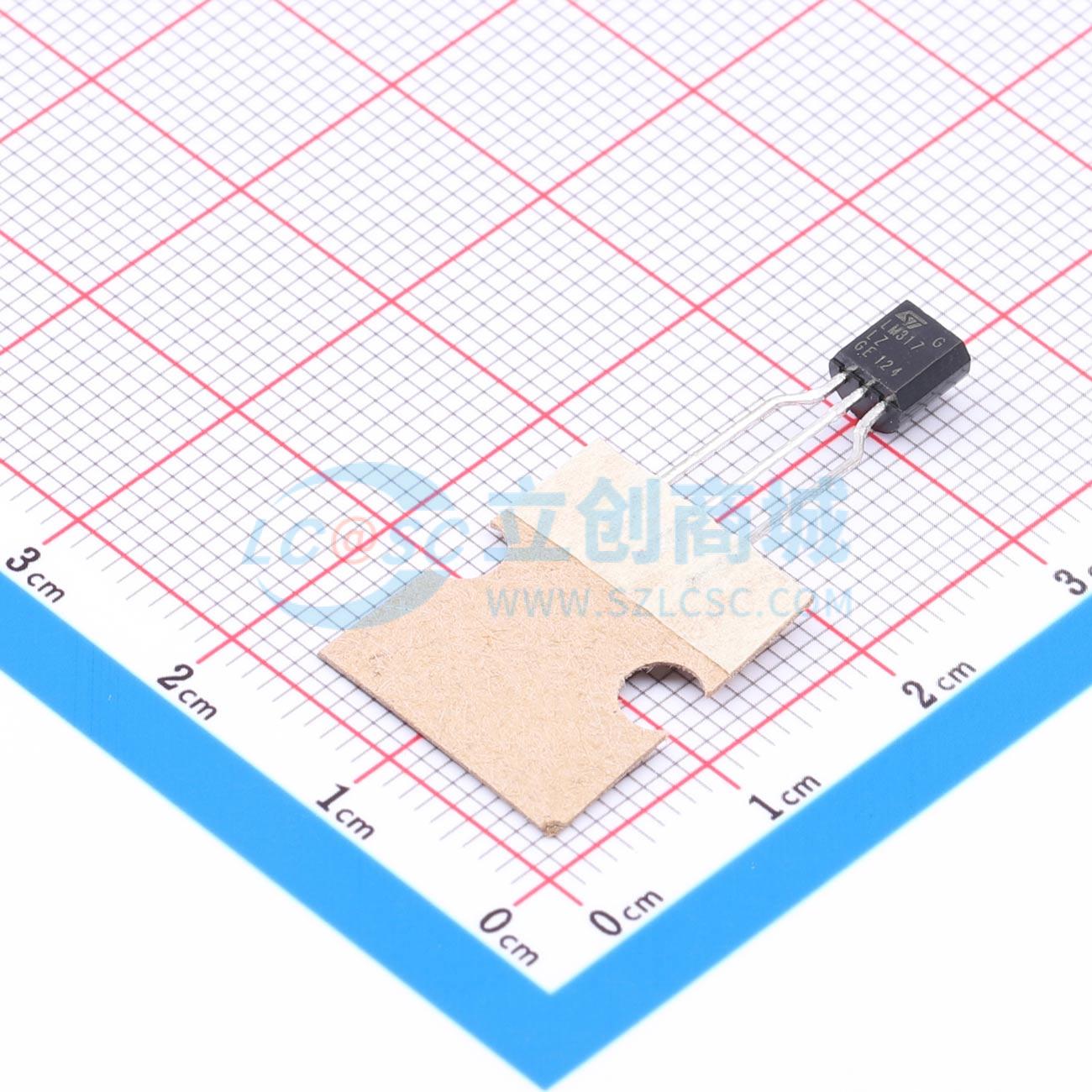 点击查看大图 LM317LZ-AP实物图