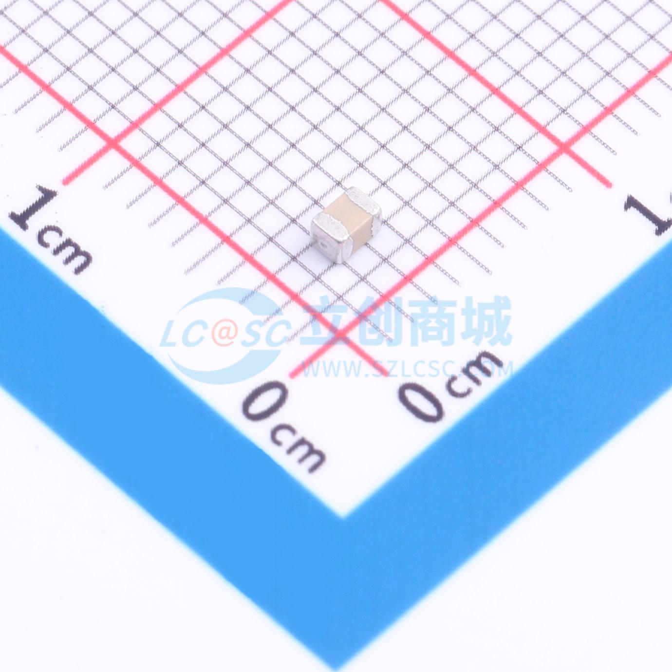 点击查看大图 GA0805Y104KXBBT31G实物图