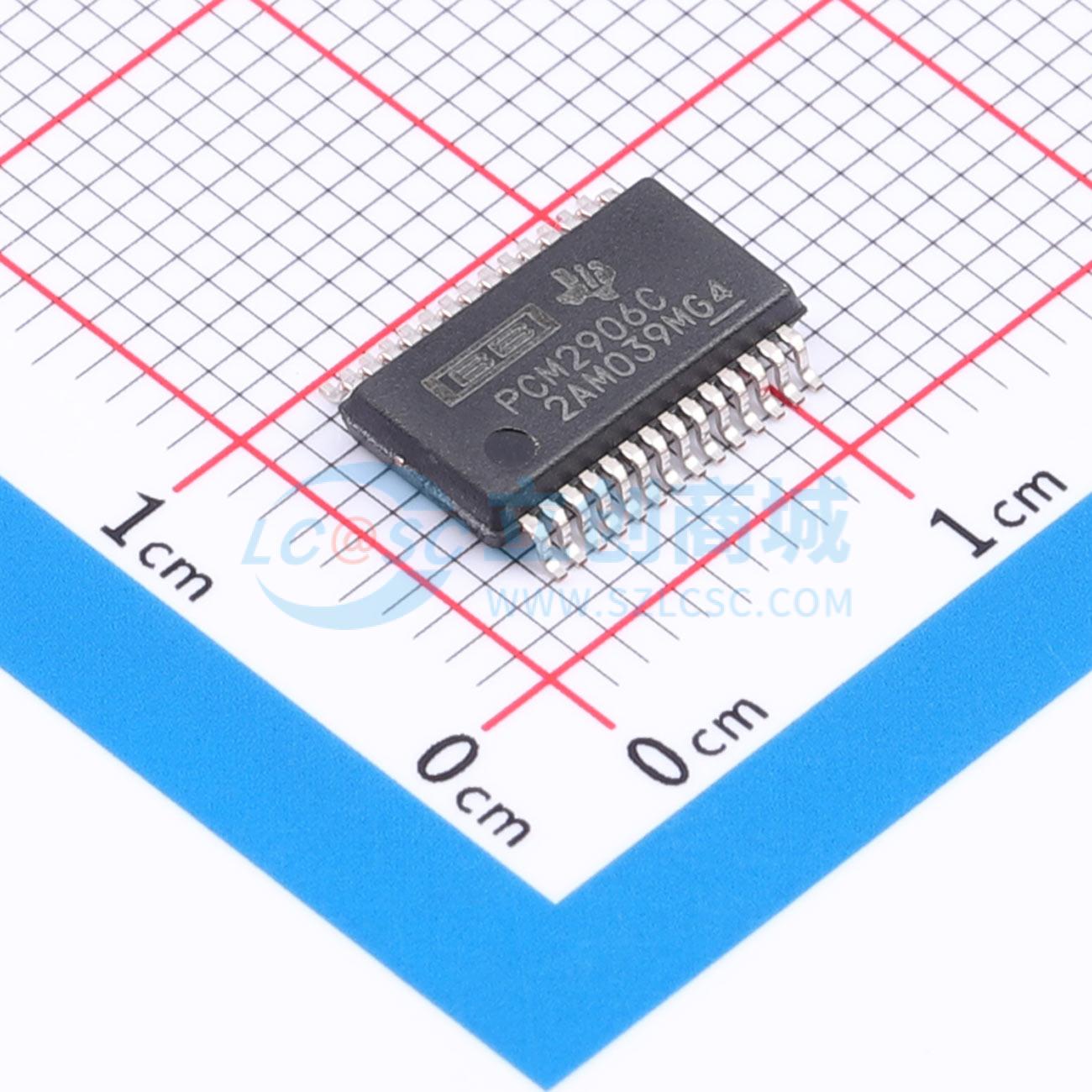 点击查看大图 PCM2906CDBR实物图