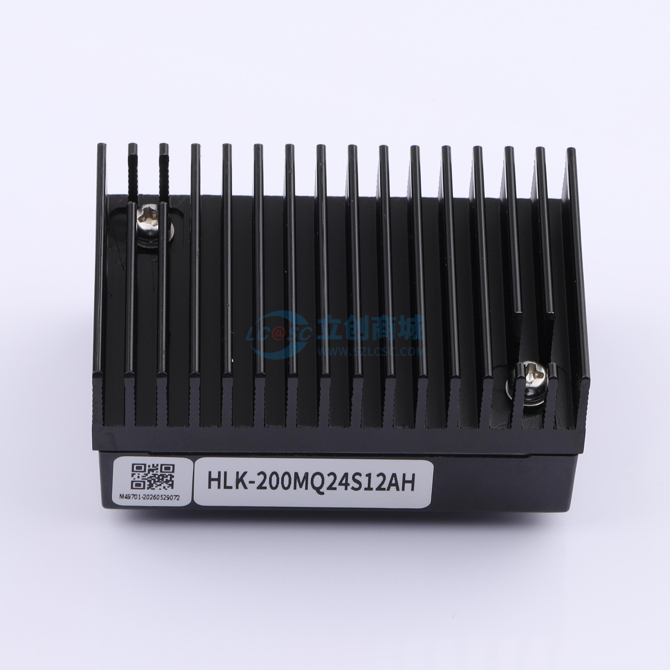 点击查看大图 HLK-200MQ24S12AH实物图