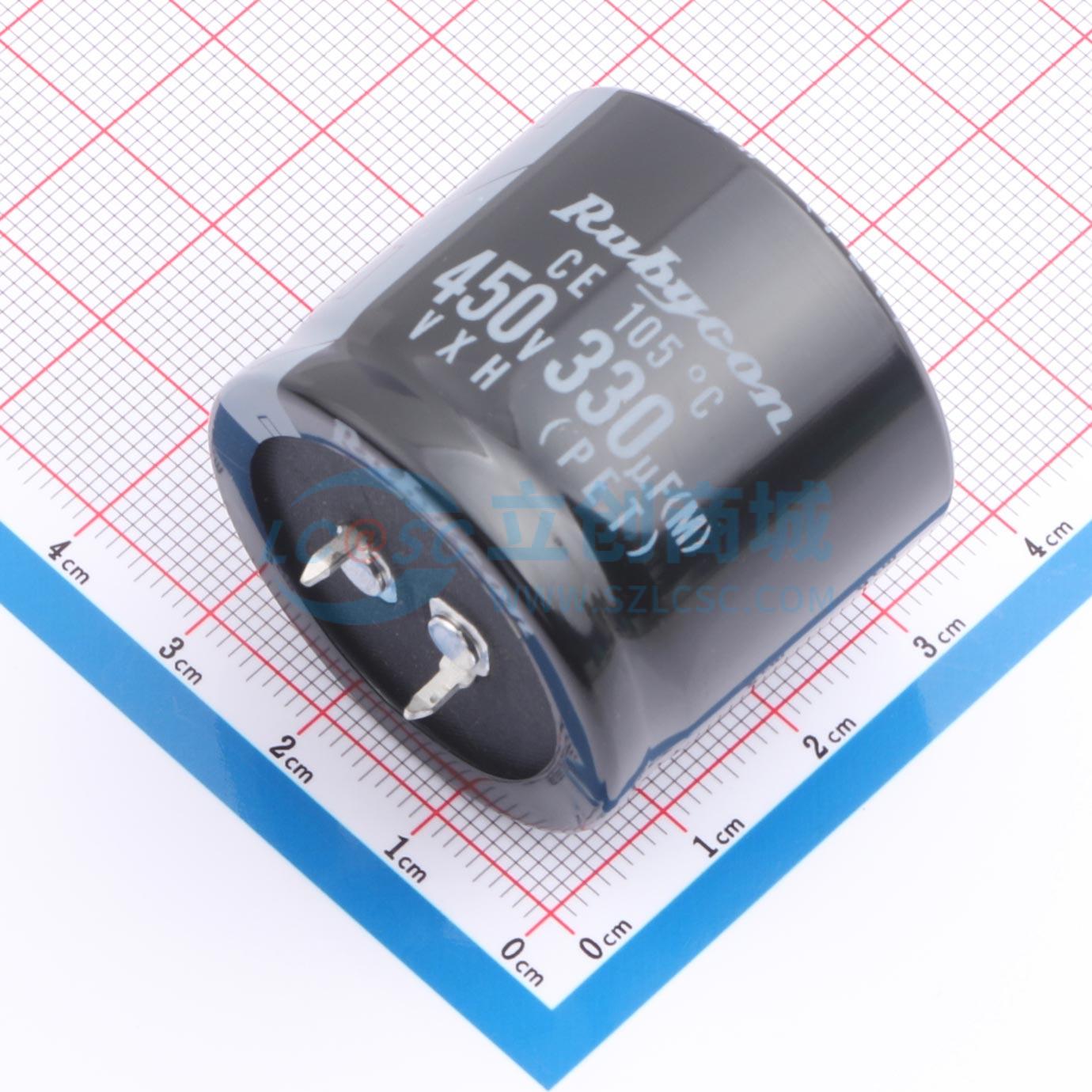 点击查看大图 450VXH330MEFCSN35X30实物图