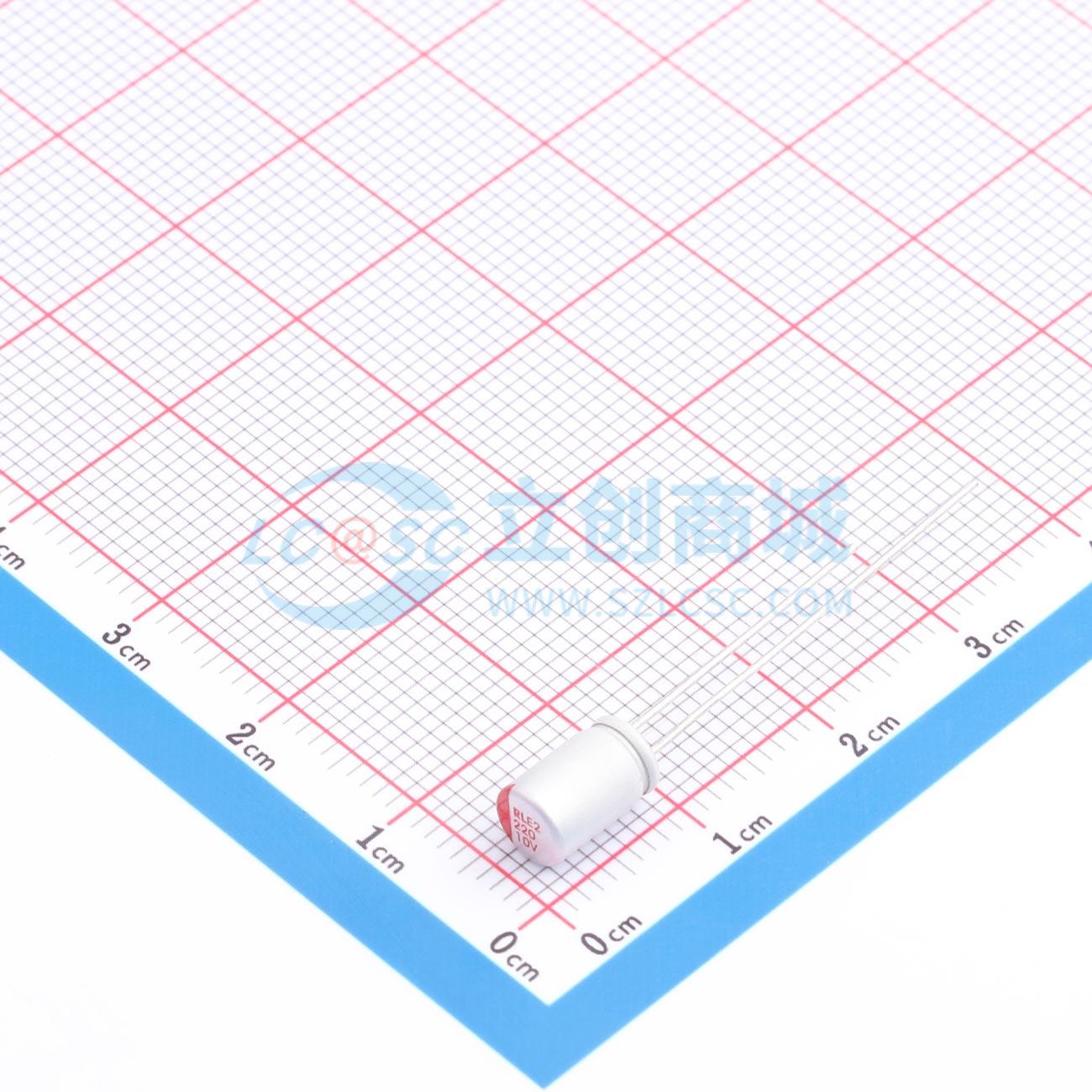 点击查看大图 RYE210V220UF5*7实物图