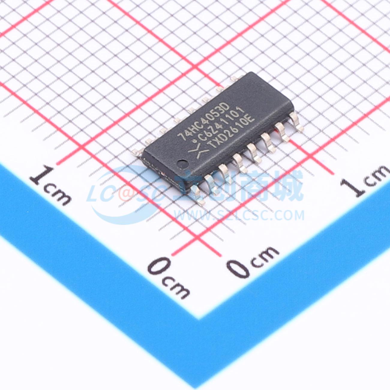 点击查看大图 74HC4053D-Q100,118实物图