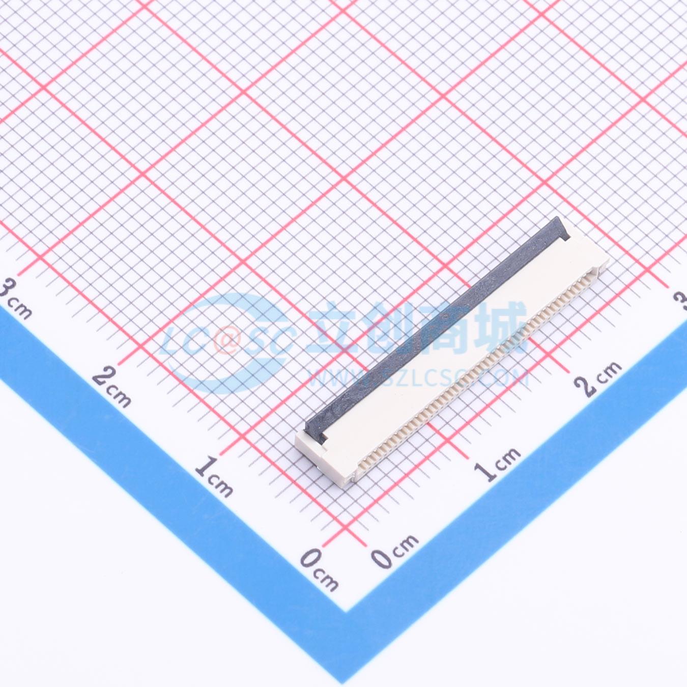 点击查看大图 SH-FPC-10FB-22P-H20实物图