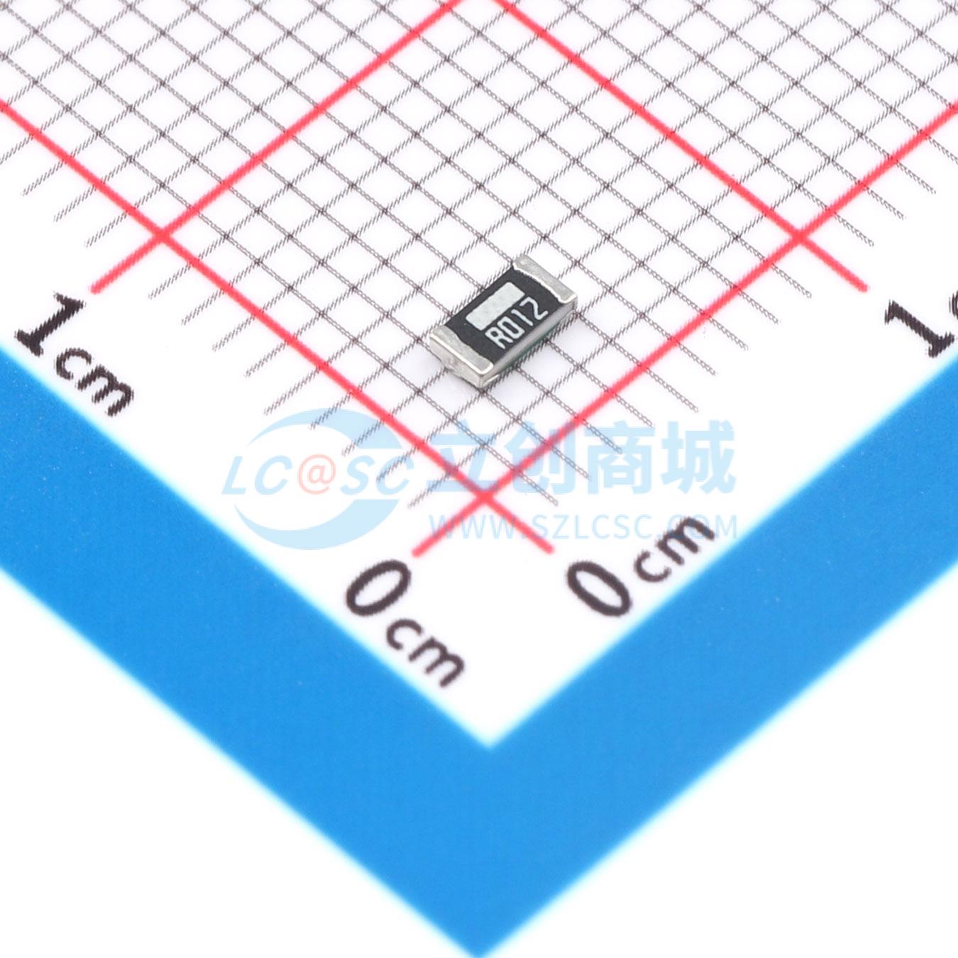 点击查看大图 PE1206FRF7W0R012L实物图