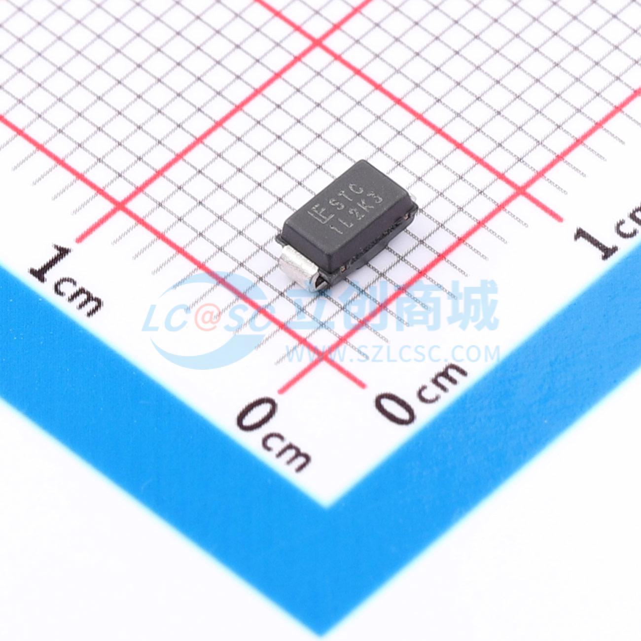 点击查看大图 SZ1SMA43CAT3G实物图