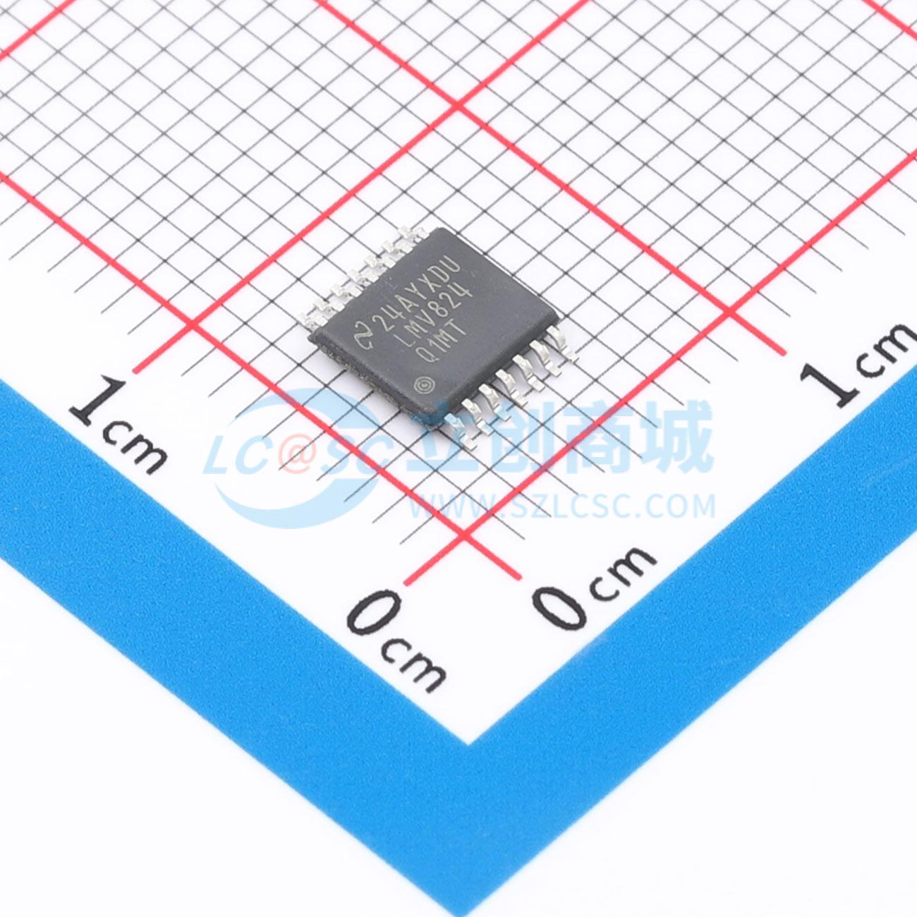 点击查看大图 LMV824Q1MTX/NOPB实物图