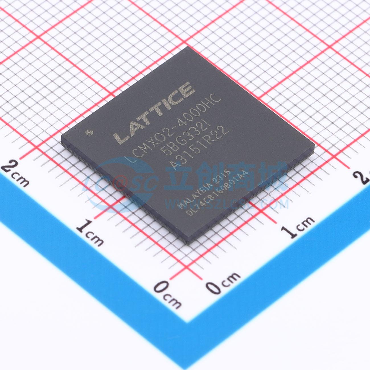 点击查看大图 LCMXO2-4000HC-5BG332I实物图