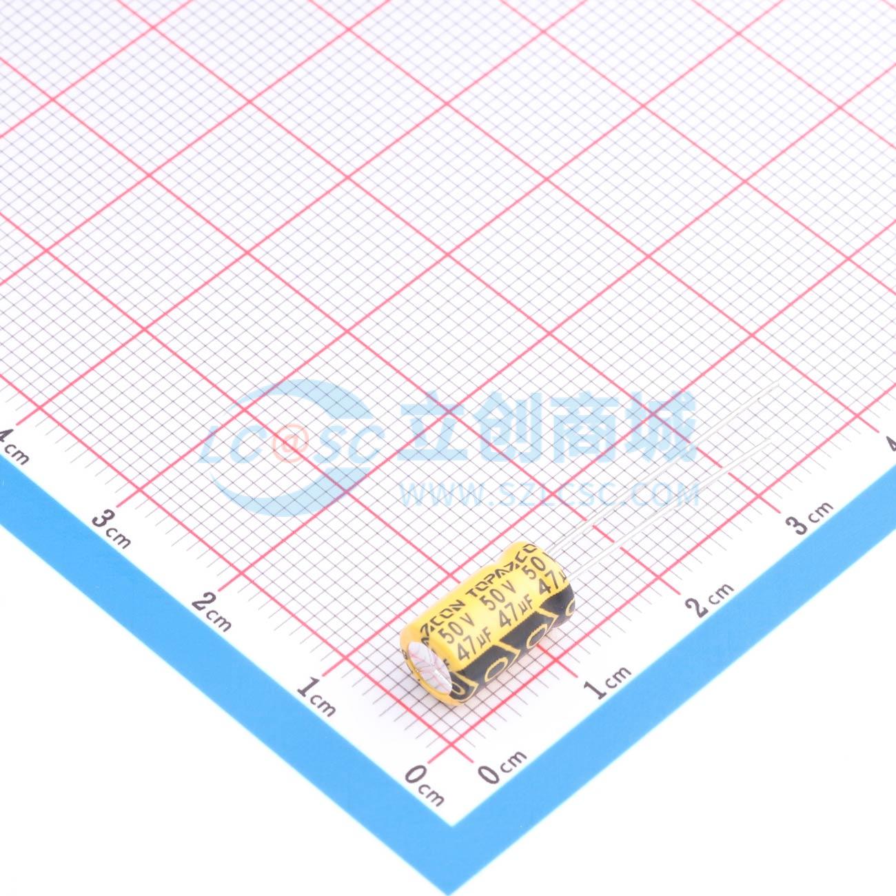 点击查看大图 ELJ1H470M061100Y实物图