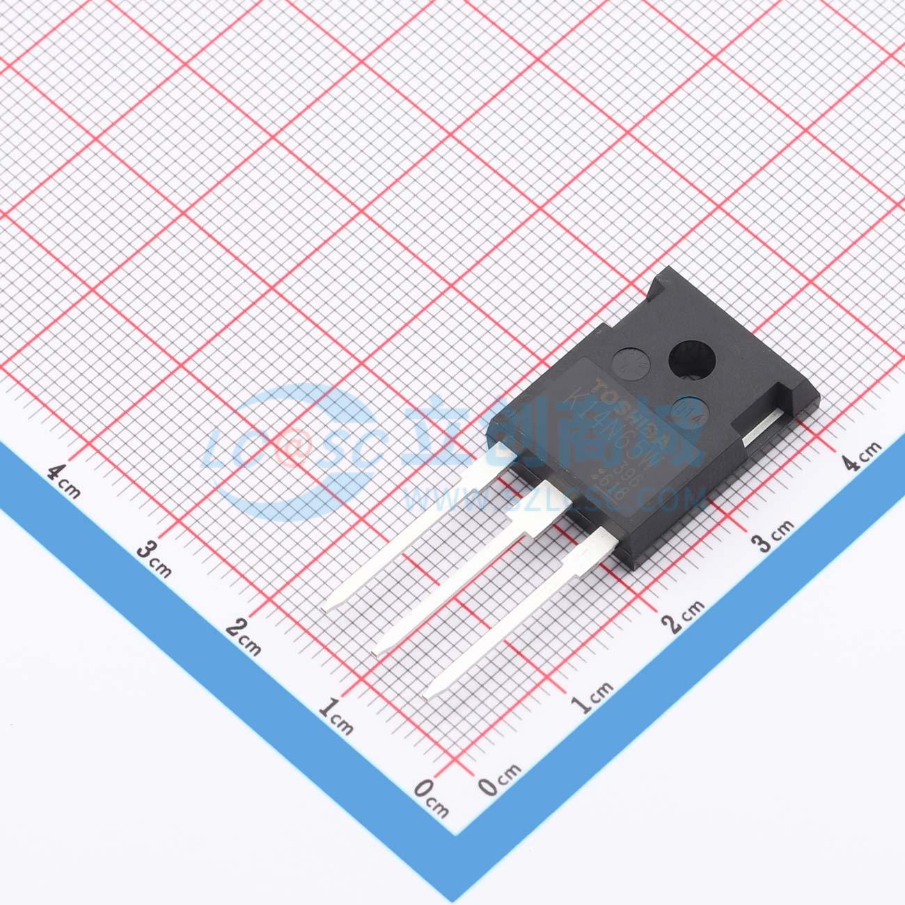 点击查看大图 TK14N65W,S1F实物图