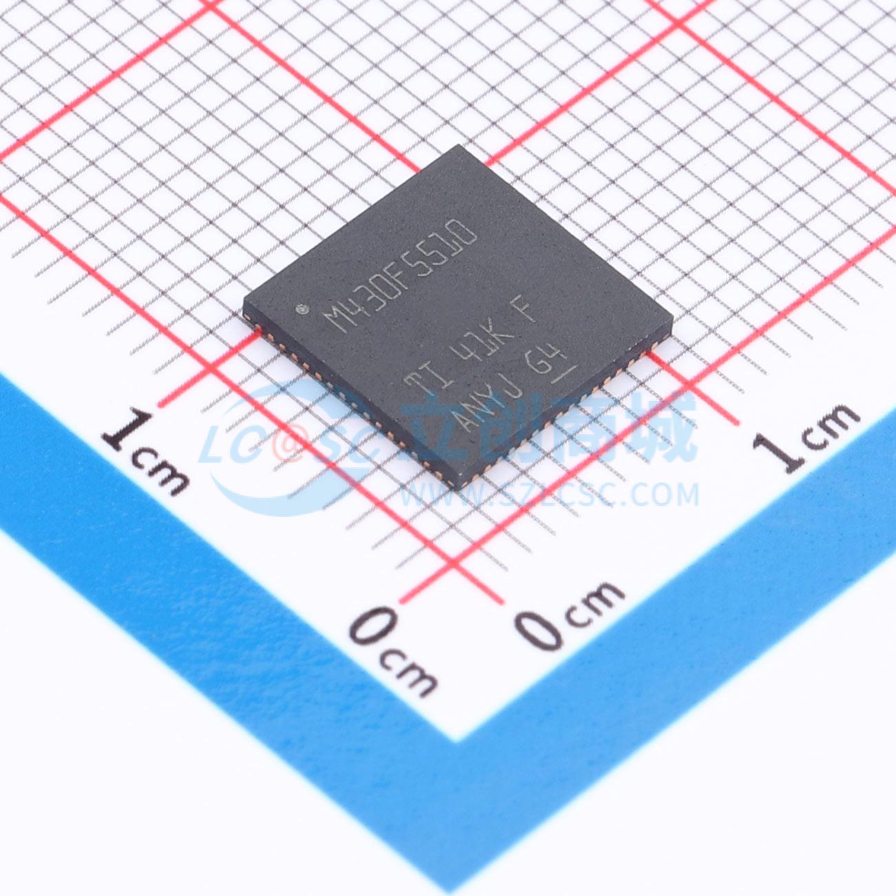 点击查看大图 MSP430F5510IRGCT实物图