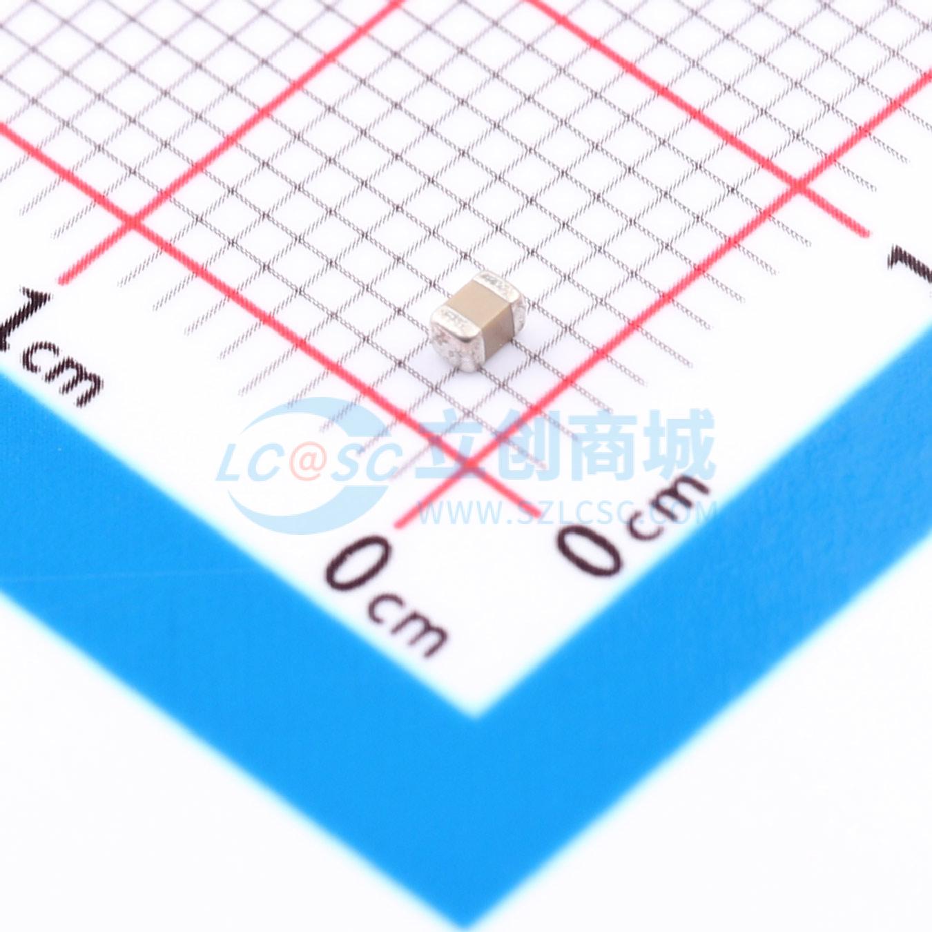 点击查看大图 C0805C105K9PACTU实物图