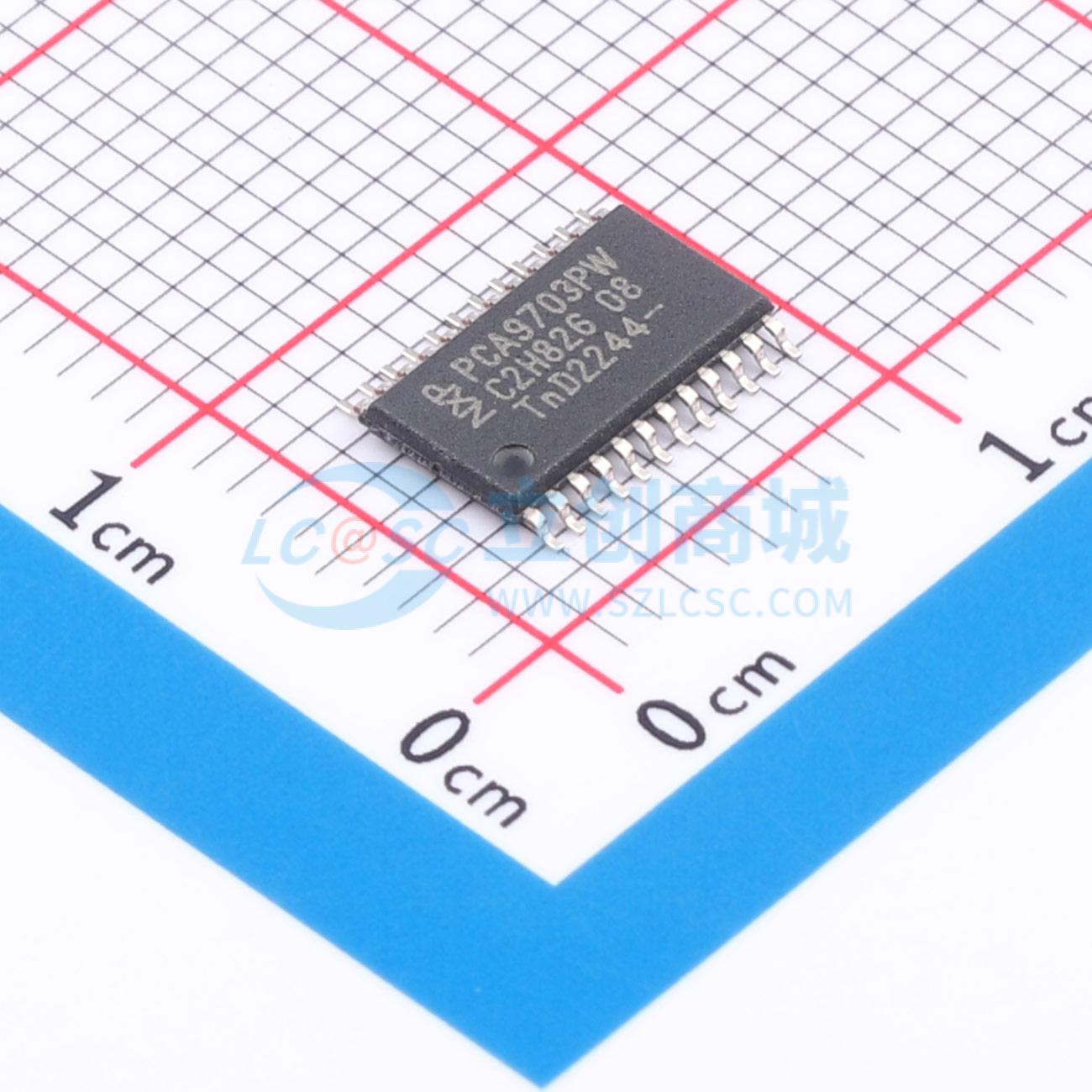 点击查看大图 PCA9703PW,118实物图