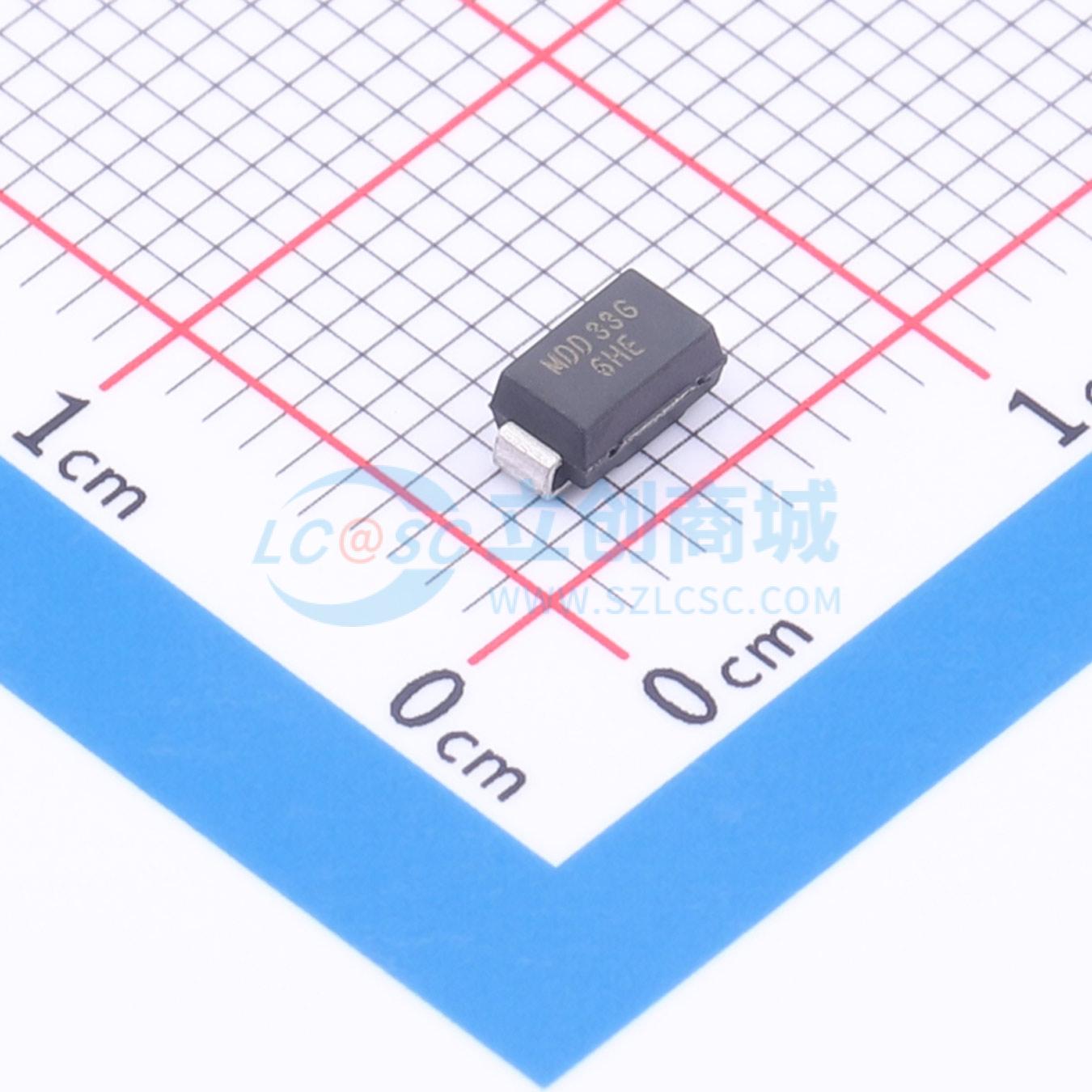 点击查看大图 SMA6J5.0CA实物图