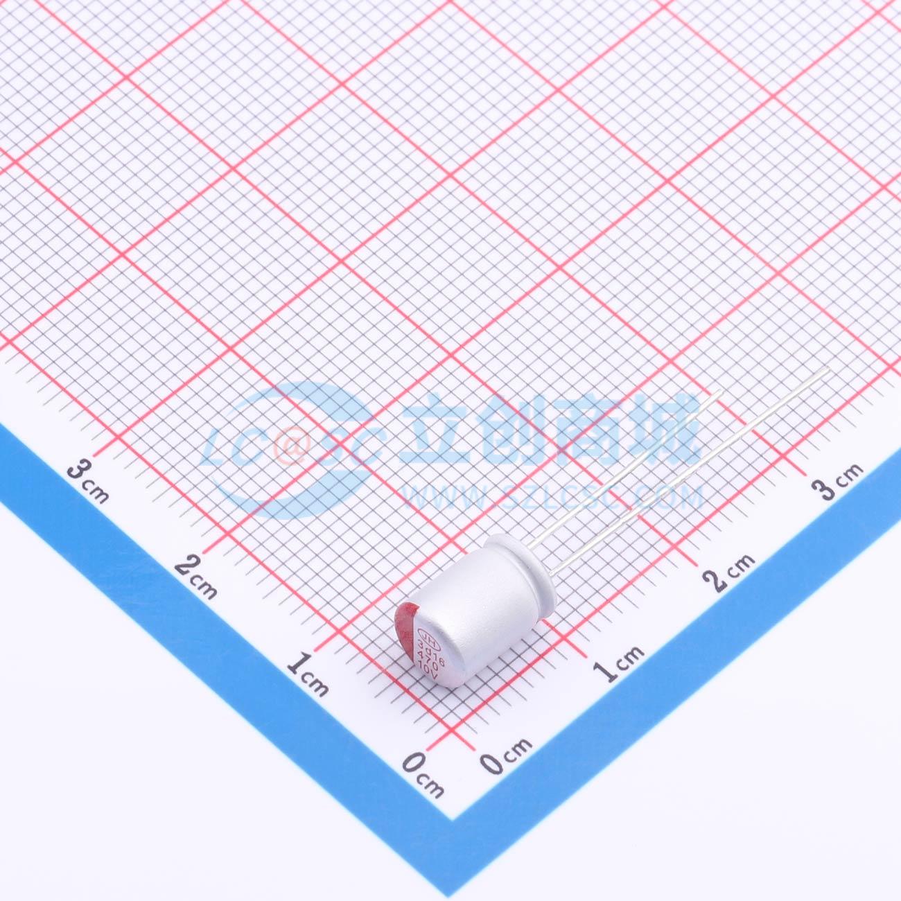 点击查看大图 PCR1AEL471MF08LL25WP实物图