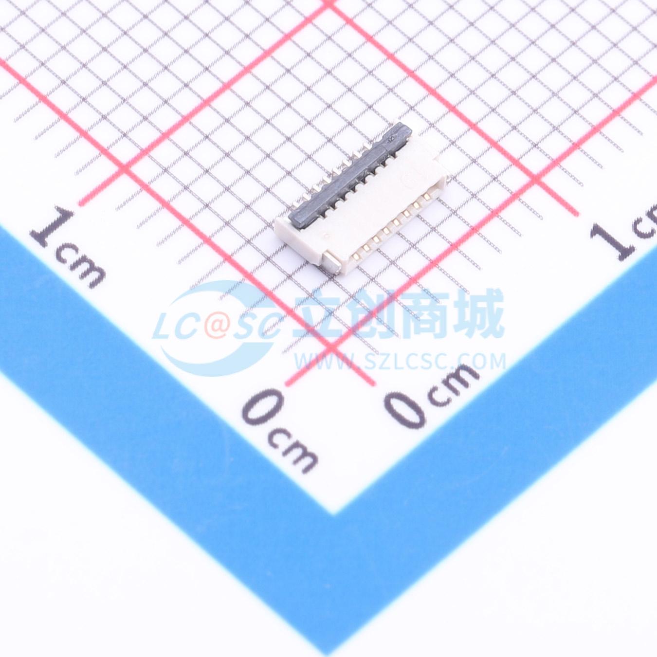 点击查看大图 LAIL-FPC-CDX01-8P0.5-GW实物图