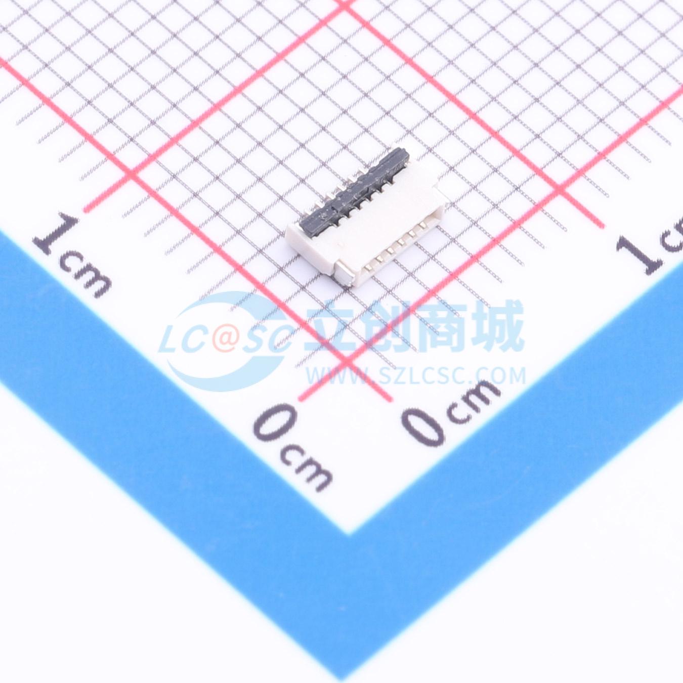 点击查看大图 LAIL-FPC-CDX01-6P0.5-GW实物图