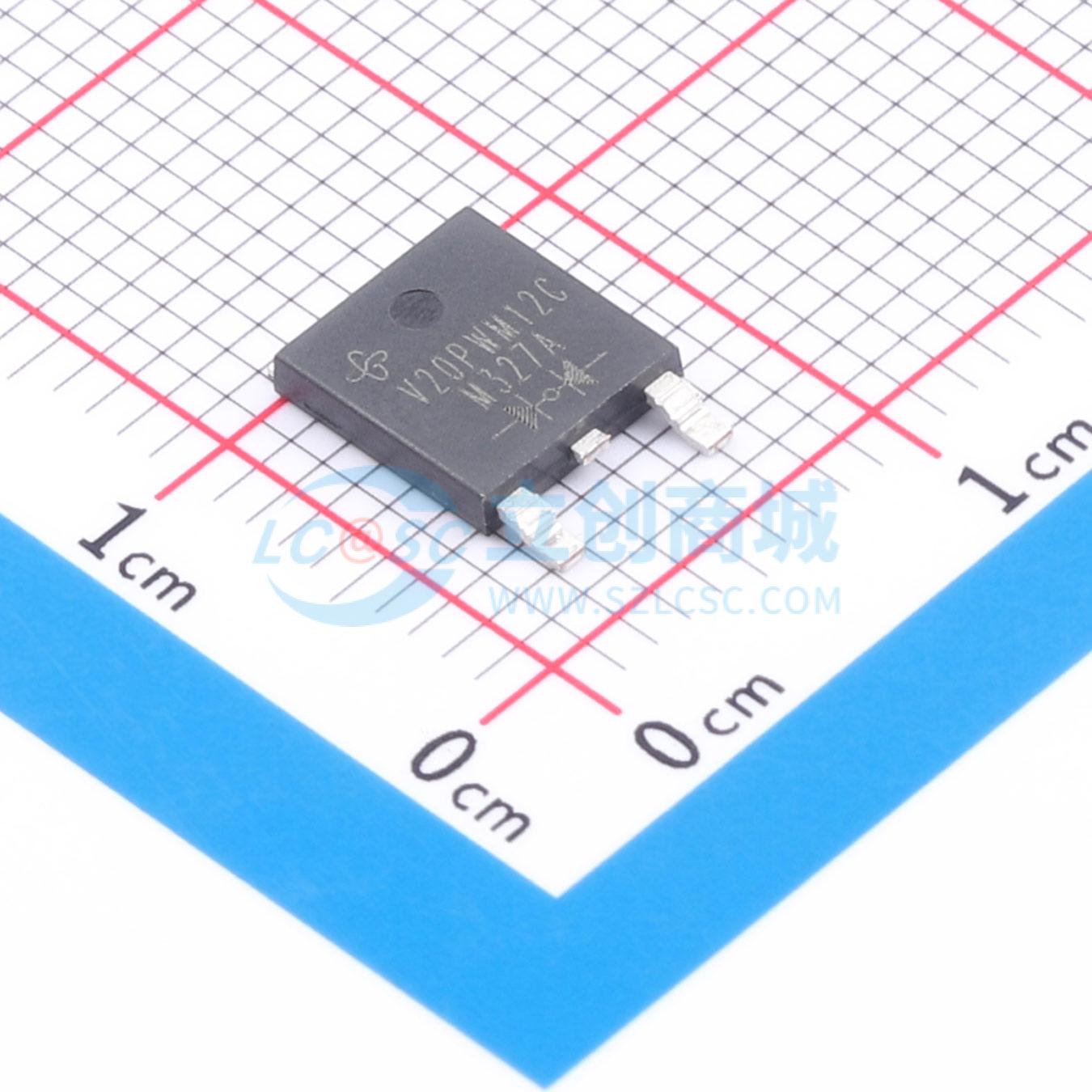 点击查看大图 V20PWM12C-M3/I实物图